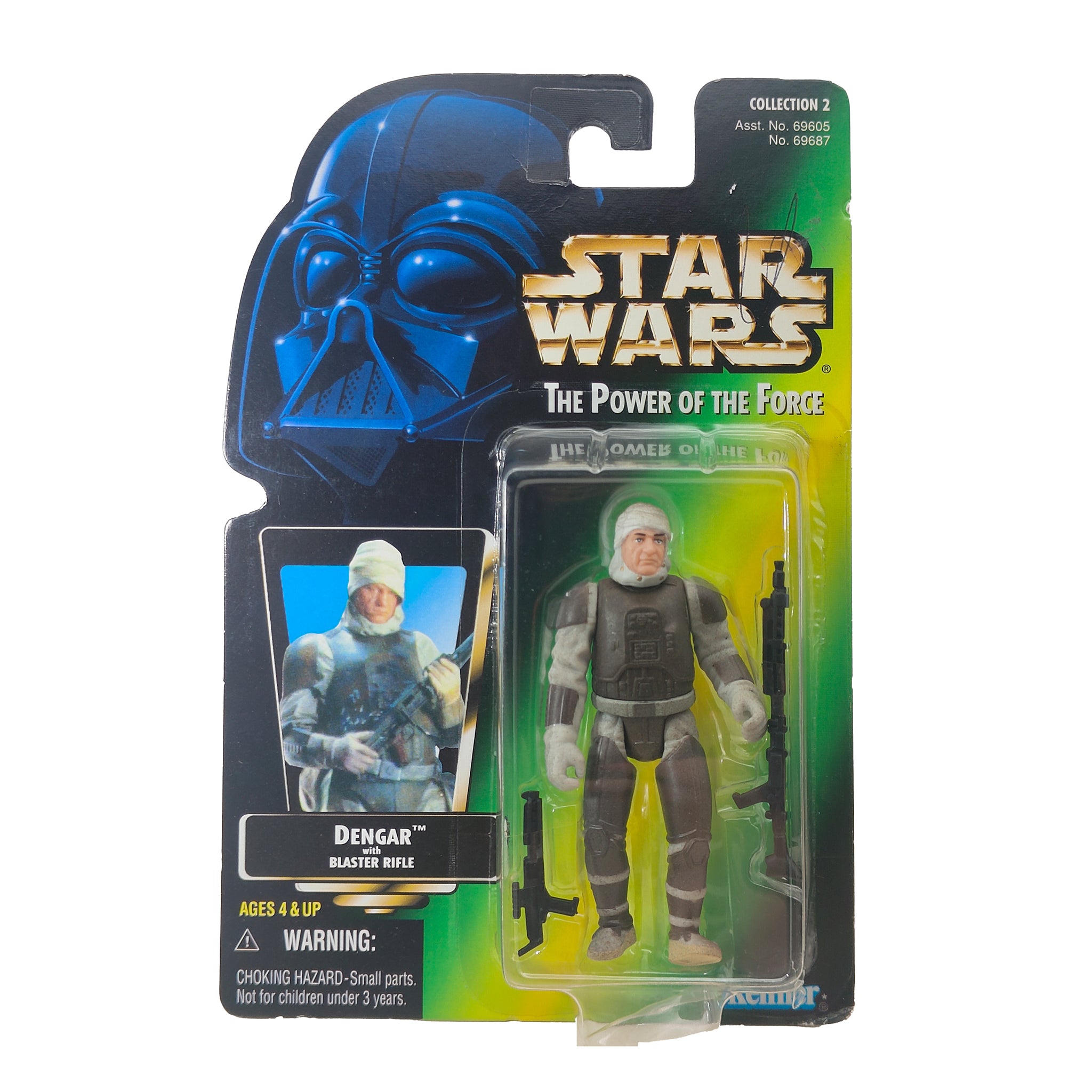 Star Wars Power of The Force Dengar 3.75 Inch Action Figure 1997 – Star Wars, Hasbro, 9.5 cm, 1997, pre-owned collector piece, Uncanny Collectibles Dublin Ireland