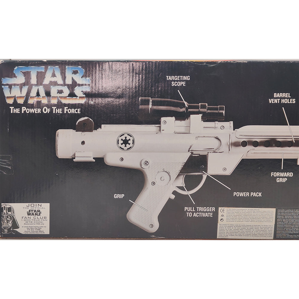 Buy Star Wars Power Of The Force Electronic Blaster Rifle Blastech E 11 Hasbro 1997 collectible online at Uncanny Collectibles