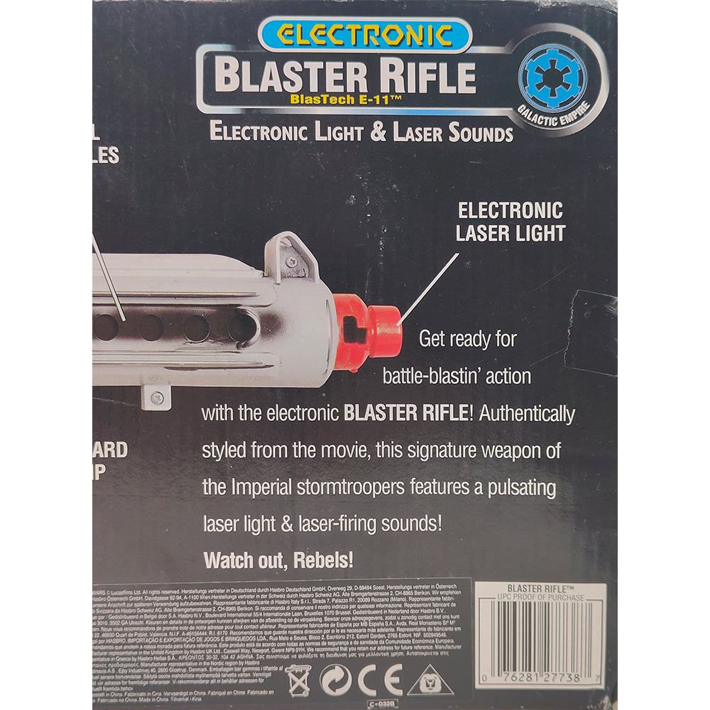 Buy Star Wars Power Of The Force Electronic Blaster Rifle Blastech E 11 Hasbro 1997 collectible online at Uncanny Collectibles