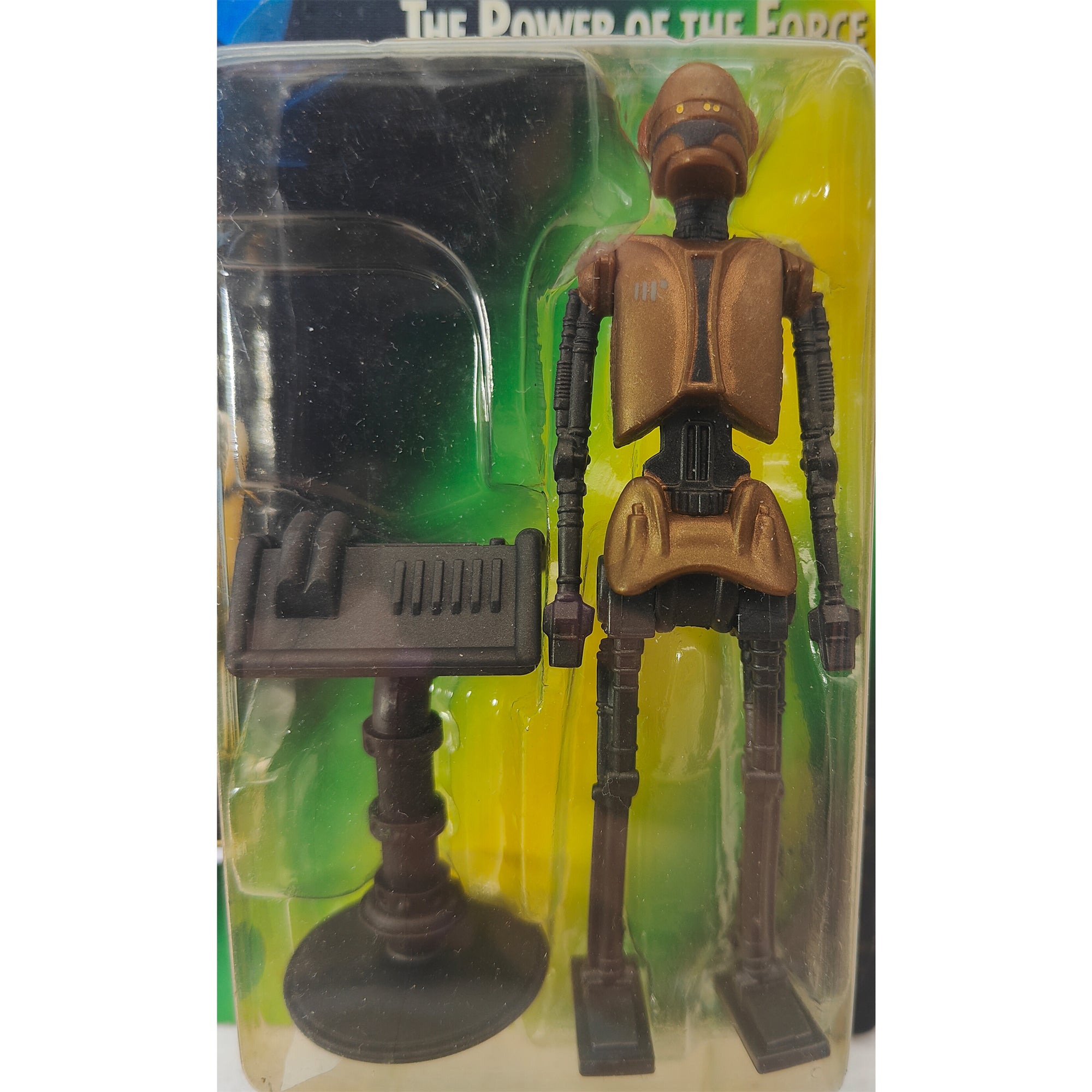 Star Wars Power of The Force EV-9D9 With Datapad 3.75 Inch Action Figure 1996 Green Card