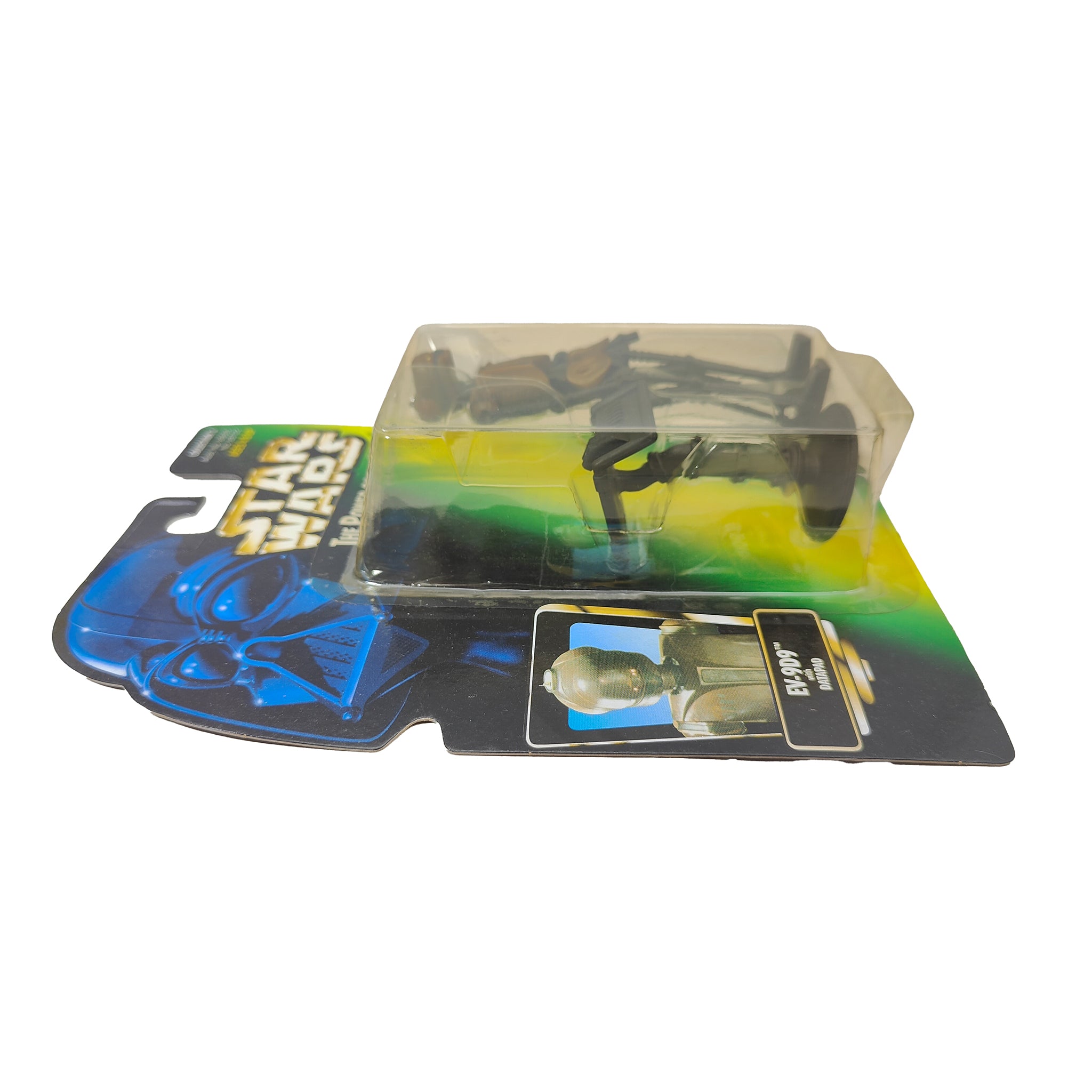 Star Wars Power of The Force EV-9D9 With Datapad 3.75 Inch Action Figure 1996 Green Card – Star Wars, Hasbro, 9.5 cm, 1996, pre-owned collector piece, Uncanny Collectibles Dublin Ireland