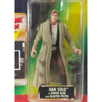 Star Wars Power of The Force Han Solo in Endor Gear 3.75 Inch Action Figure 1997 Green Tri Logo Card