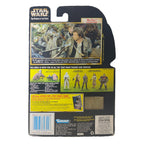 Star Wars Power of The Force Han Solo in Endor Gear 3.75 Inch Action Figure 1997 Green Tri Logo Card