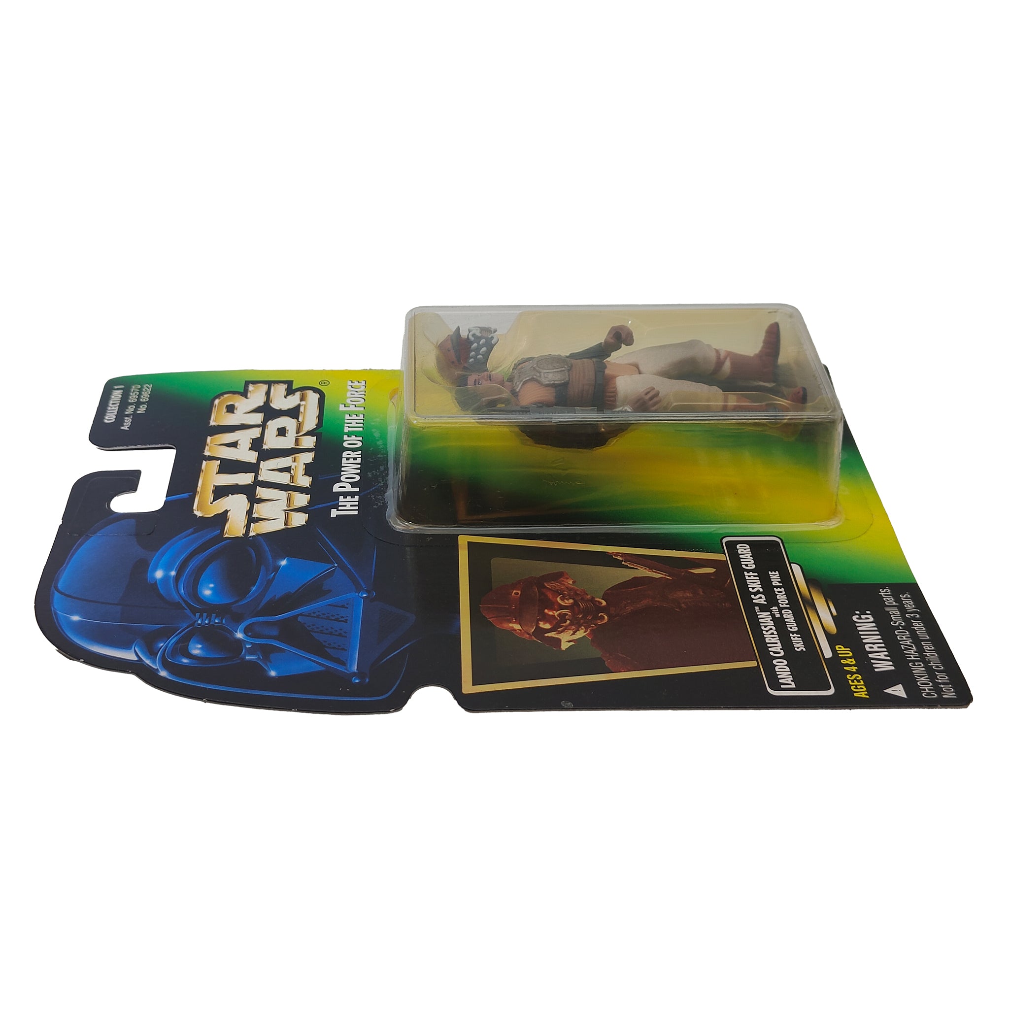 Star Wars Power of The Force Lando Calrissian As Skiff Guard 3.75 Inch Action Figure 1996 – Star Wars, Hasbro, 9.5 cm, 1996, pre-owned collector piece, Uncanny Collectibles Dublin Ireland