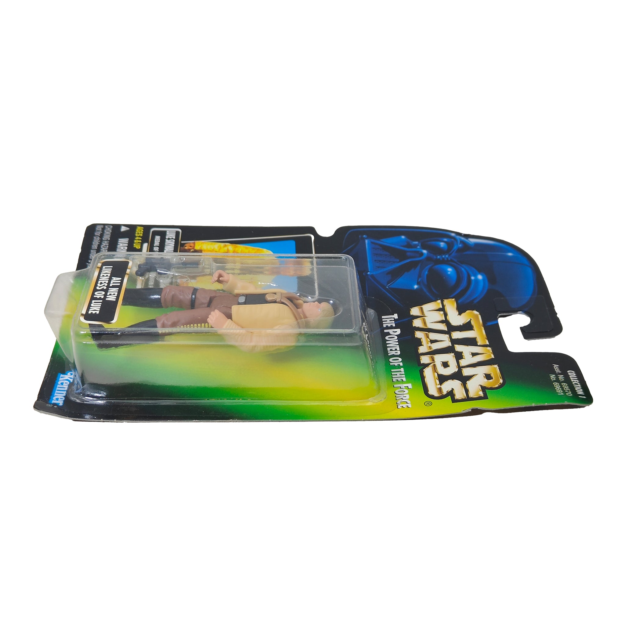 Star Wars Power of The Force Luke Skywalker In Ceremonial Outfit 3.75 Inch Action Figure 1996 Green Card – Star Wars, Hasbro, 9.5 cm, 1996, pre-owned collector piece, Uncanny Collectibles Dublin Ireland