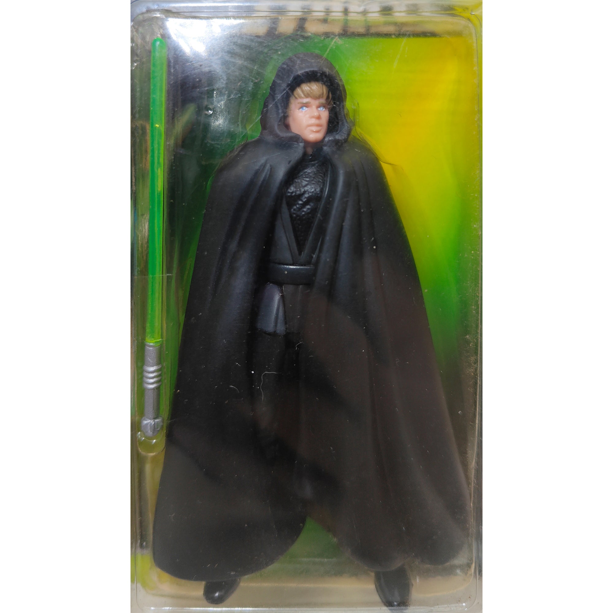 Star Wars Power of The Force Luke Skywalker Jedi Knight 3.75 Inch Action Figure 1996 Green Tri Logo Card
