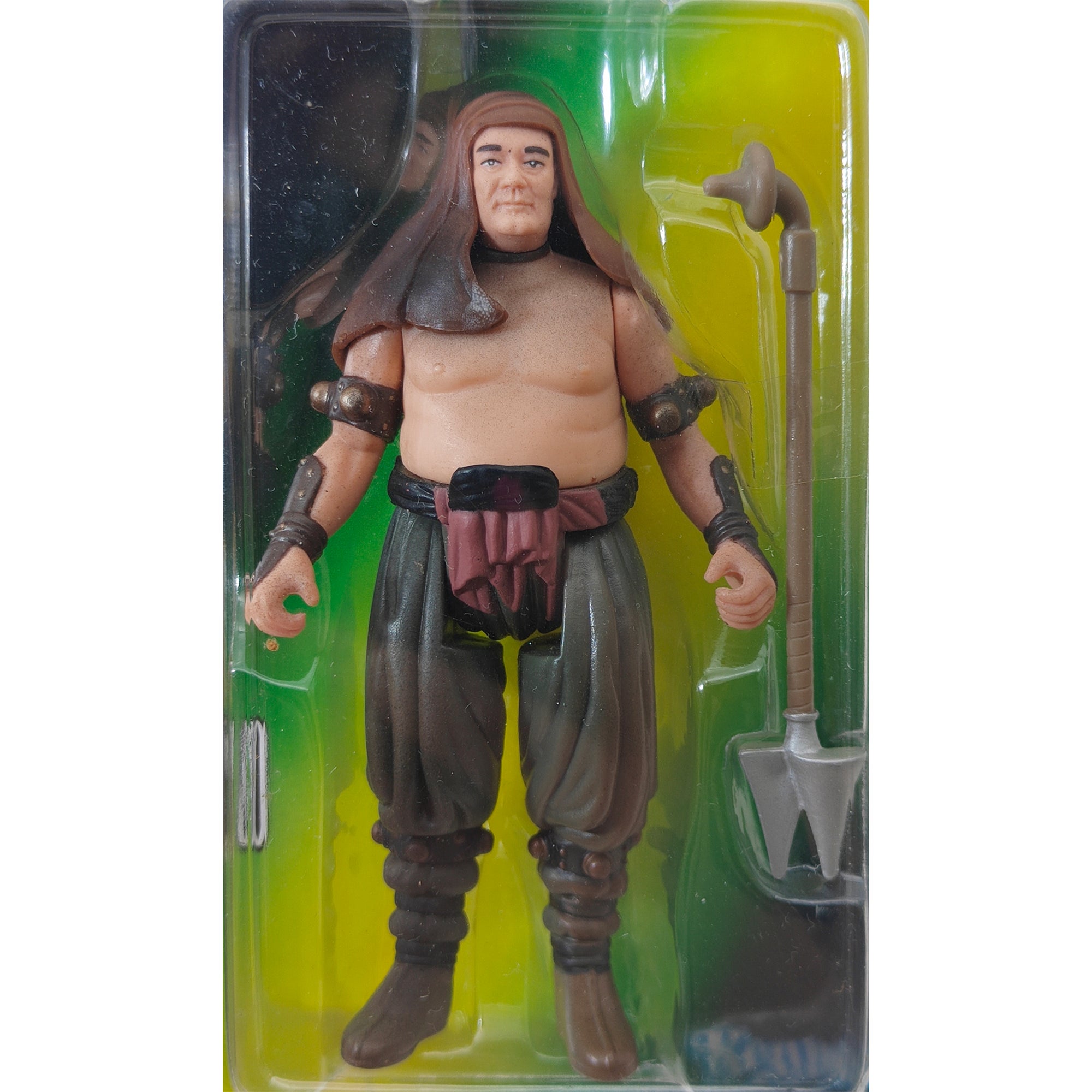 Star Wars Power of The Force Malakili Rancor Keeper 3.75 Inch Action Figure 1996 Green Card