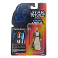 Star Wars Power of The Force Obi-Wan Kenobi 3.75 Inch Action Figure 1997 Red Euro Tri Logo Card – Star Wars, Hasbro, 9.5 cm, 1997, pre-owned collector piece, Uncanny Collectibles Dublin Ireland