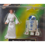 Star Wars Power Of The Force Princess Leia and R2-D2 Hasbro Action Figure 2 Pack