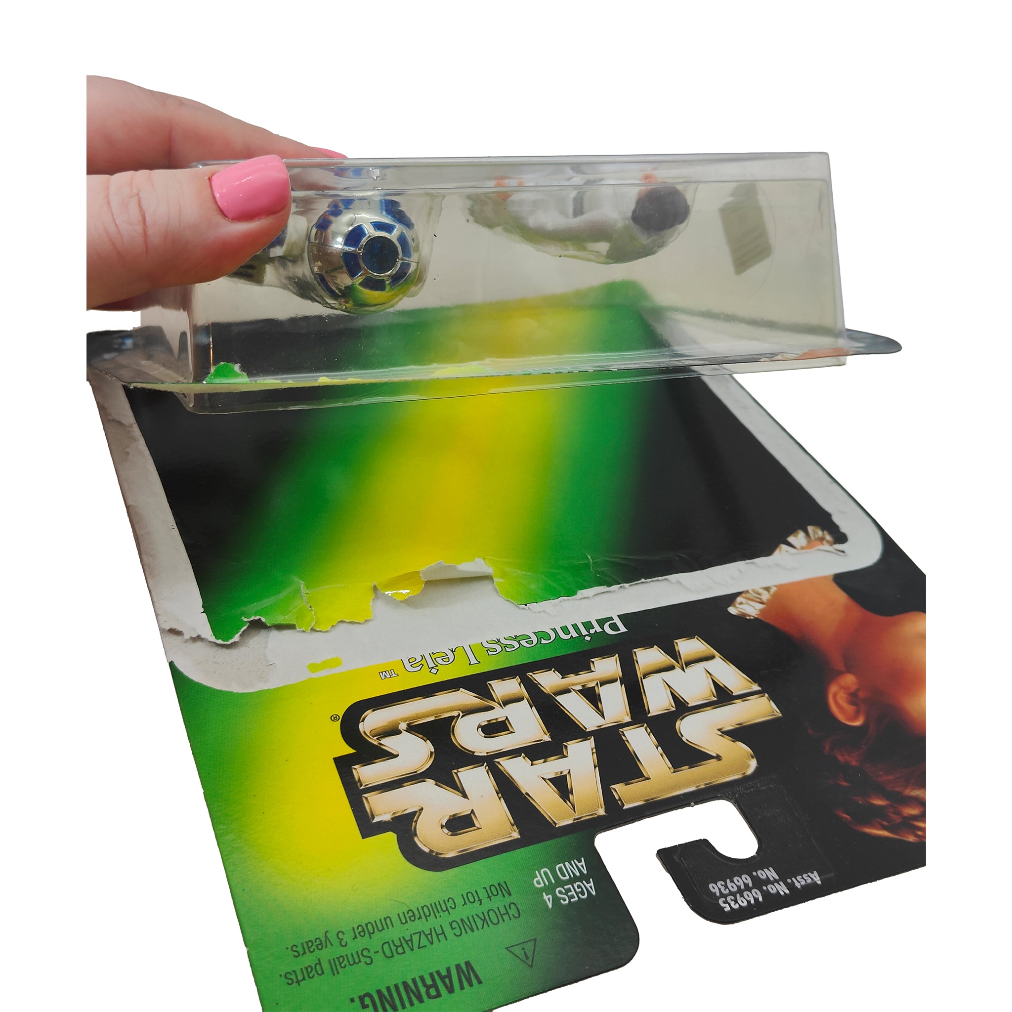 Star Wars Power Of The Force Princess Leia and R2-D2 Hasbro Action Figure 2 Pack