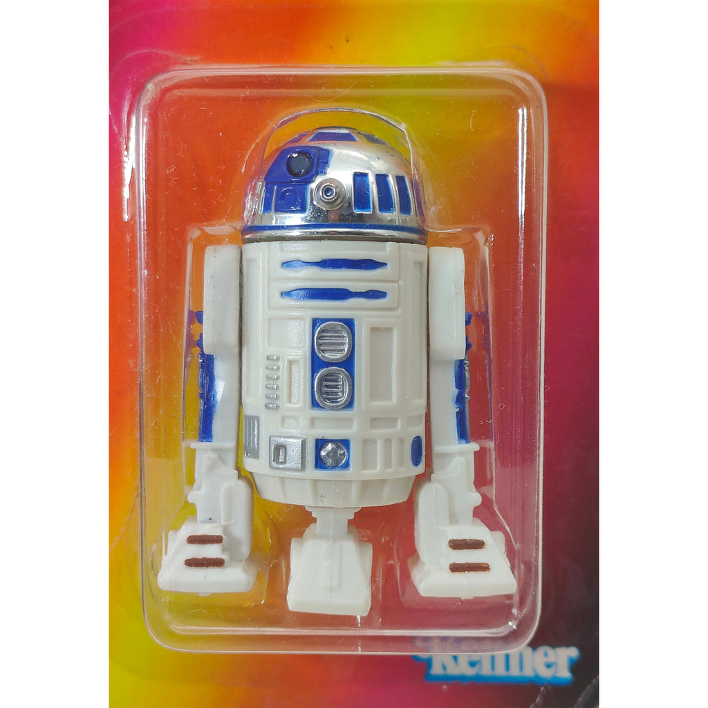 Star Wars Power of The Force R2-D2 3.75 Inch Action Figure 1995 Red Euro Tri Logo Card