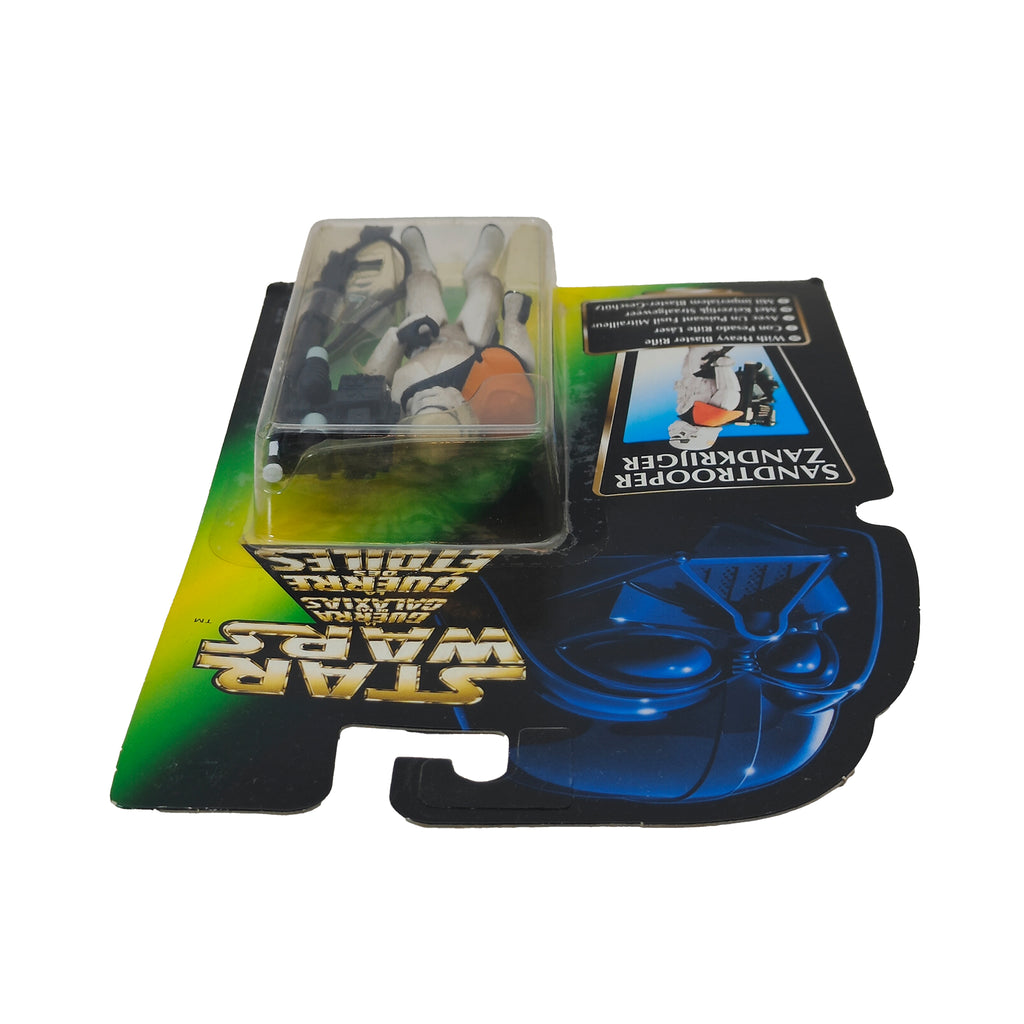Star Wars Power of The Force Sandtrooper 3.75 Inch Action Figure 1996 Green Tri Logo Card – Star Wars, Hasbro, 9.5 cm, 1996, pre-owned collector piece, Uncanny Collectibles Dublin Ireland