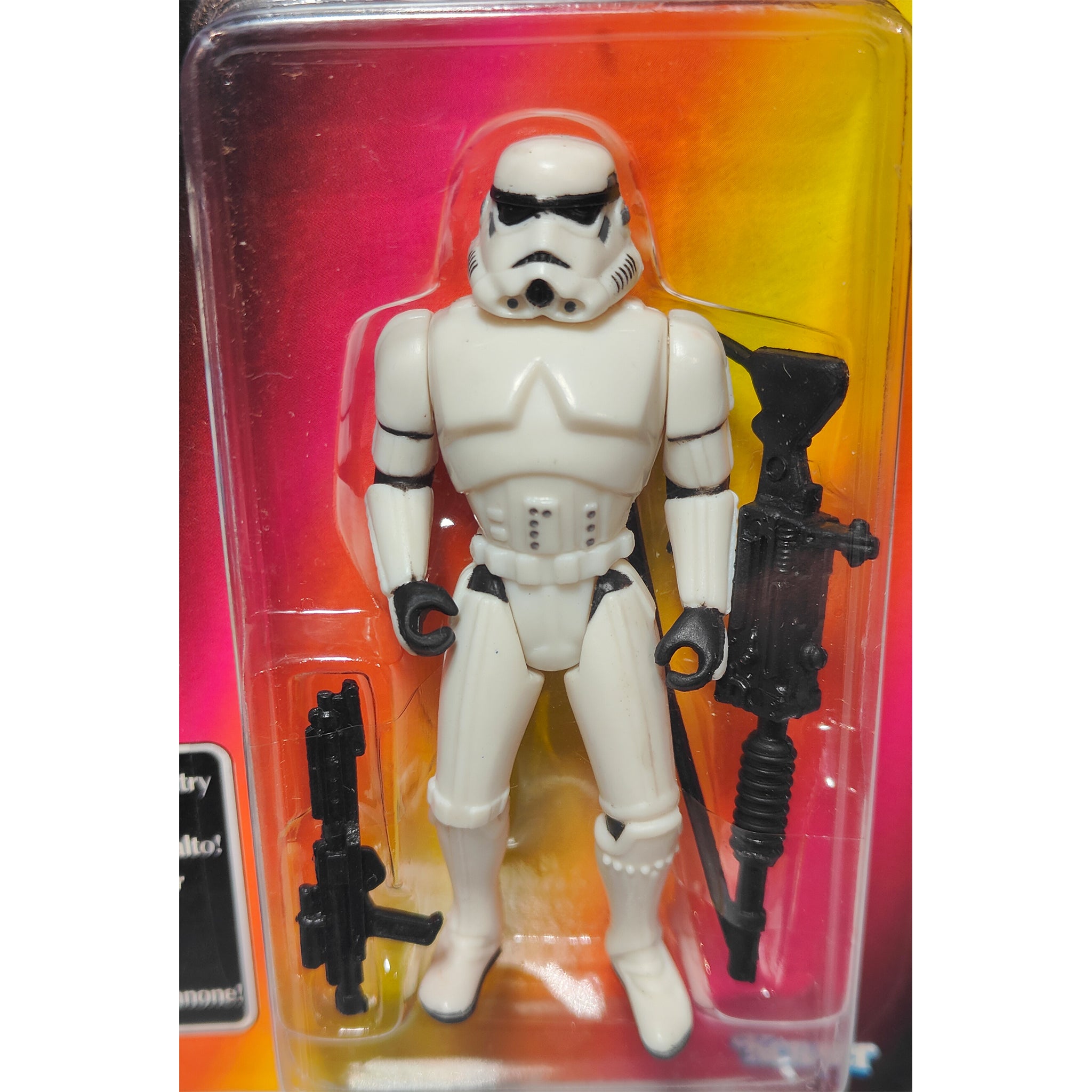 Star Wars Power of The Force Stormtrooper 3.75 Inch Action Figure 1995 Red Euro Tri Logo Card – Star Wars, Hasbro, 9.5 cm, 1995, pre-owned collector piece, Uncanny Collectibles Dublin Ireland