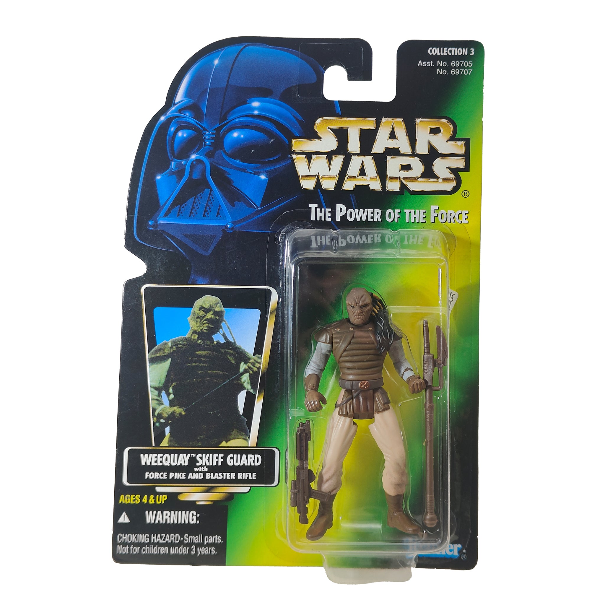 Star Wars Power of The Force Weequay Skiff Guard 3.75 Inch Action Figure 1997