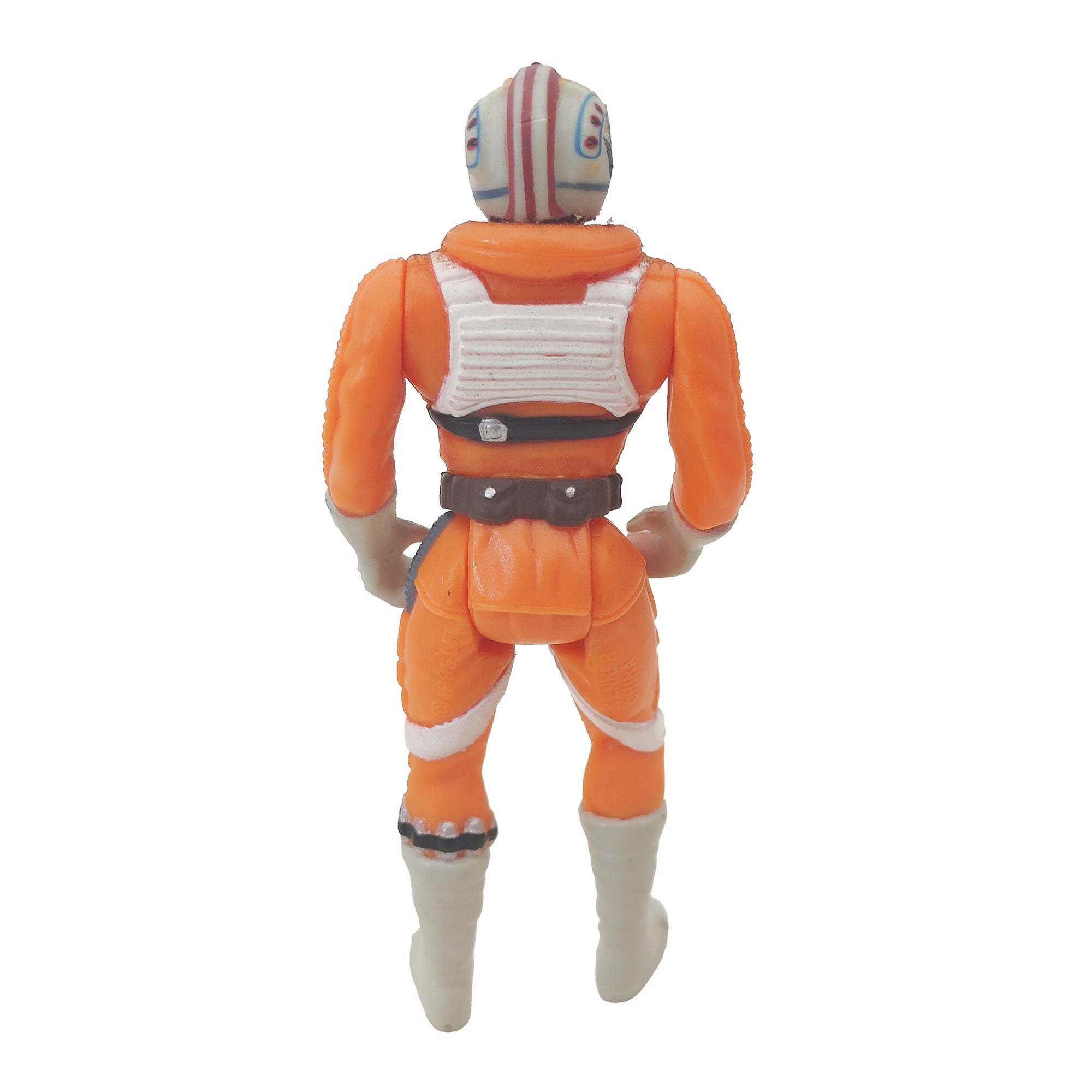 Star Wars Power of the Force Luke Skywalker X-Wing Pilot And Electronic X-Wing Fighter 3.75 Inch Action Figure 1995 Red Euro Tri Logo