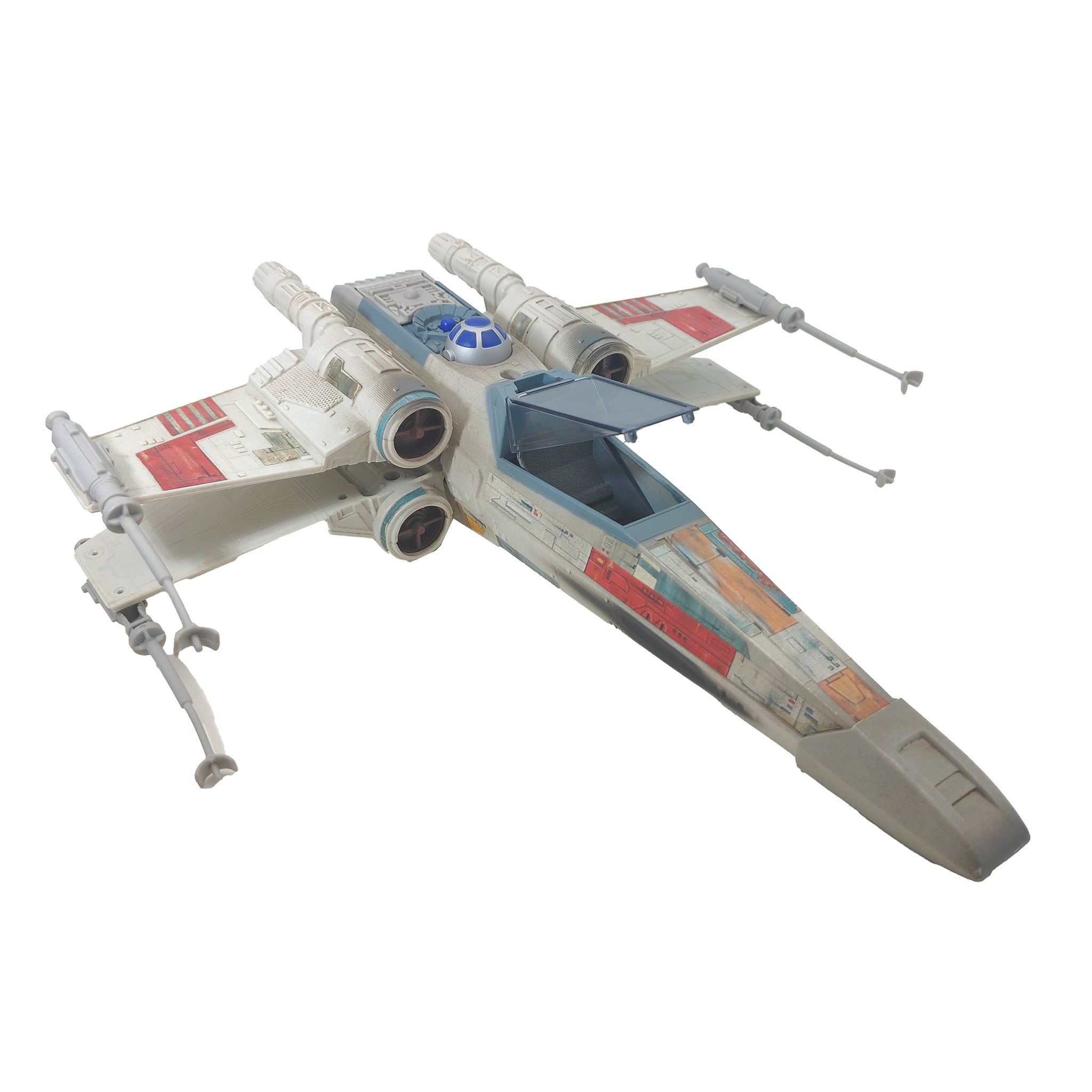 Star Wars Power of the Force Luke Skywalker X-Wing Pilot And Electronic X-Wing Fighter 3.75 Inch Action Figure 1995 Red Euro Tri Logo – Star Wars, Hasbro, 9.5 cm, 1995, pre-owned collector piece, Uncanny Collectibles Dublin Ireland