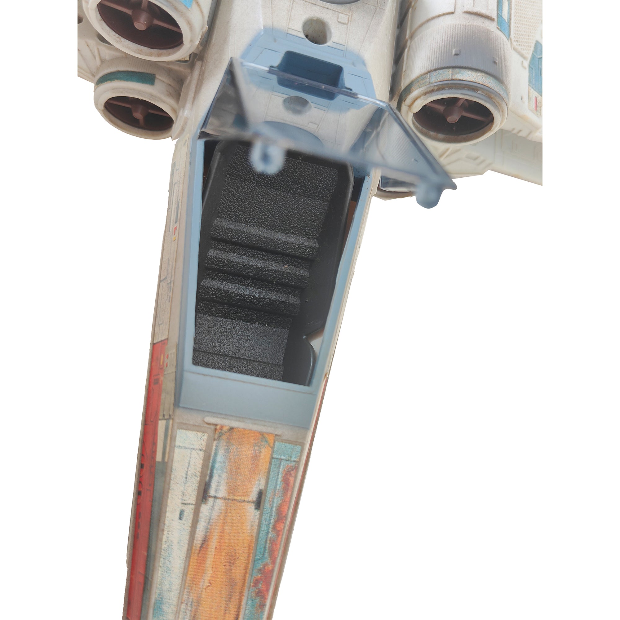 Star Wars Power of the Force Luke Skywalker X-Wing Pilot And Electronic X-Wing Fighter 3.75 Inch Action Figure 1995 Red Euro Tri Logo