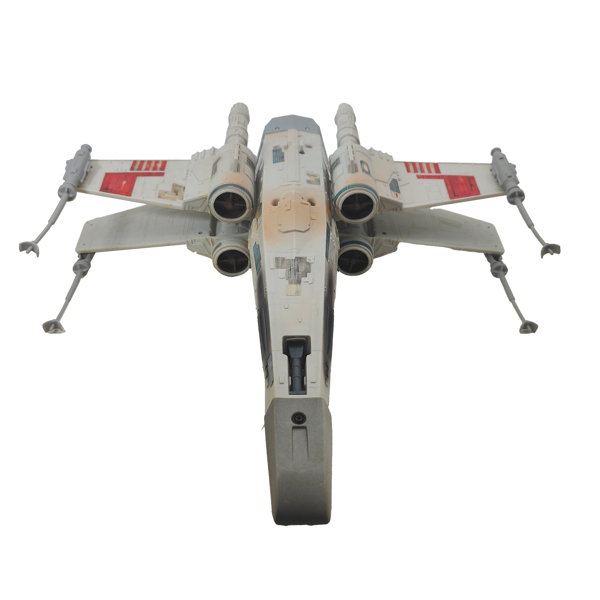 Star Wars Power of the Force Luke Skywalker X-Wing Pilot And Electronic X-Wing Fighter 3.75 Inch Action Figure 1995 Red Euro Tri Logo