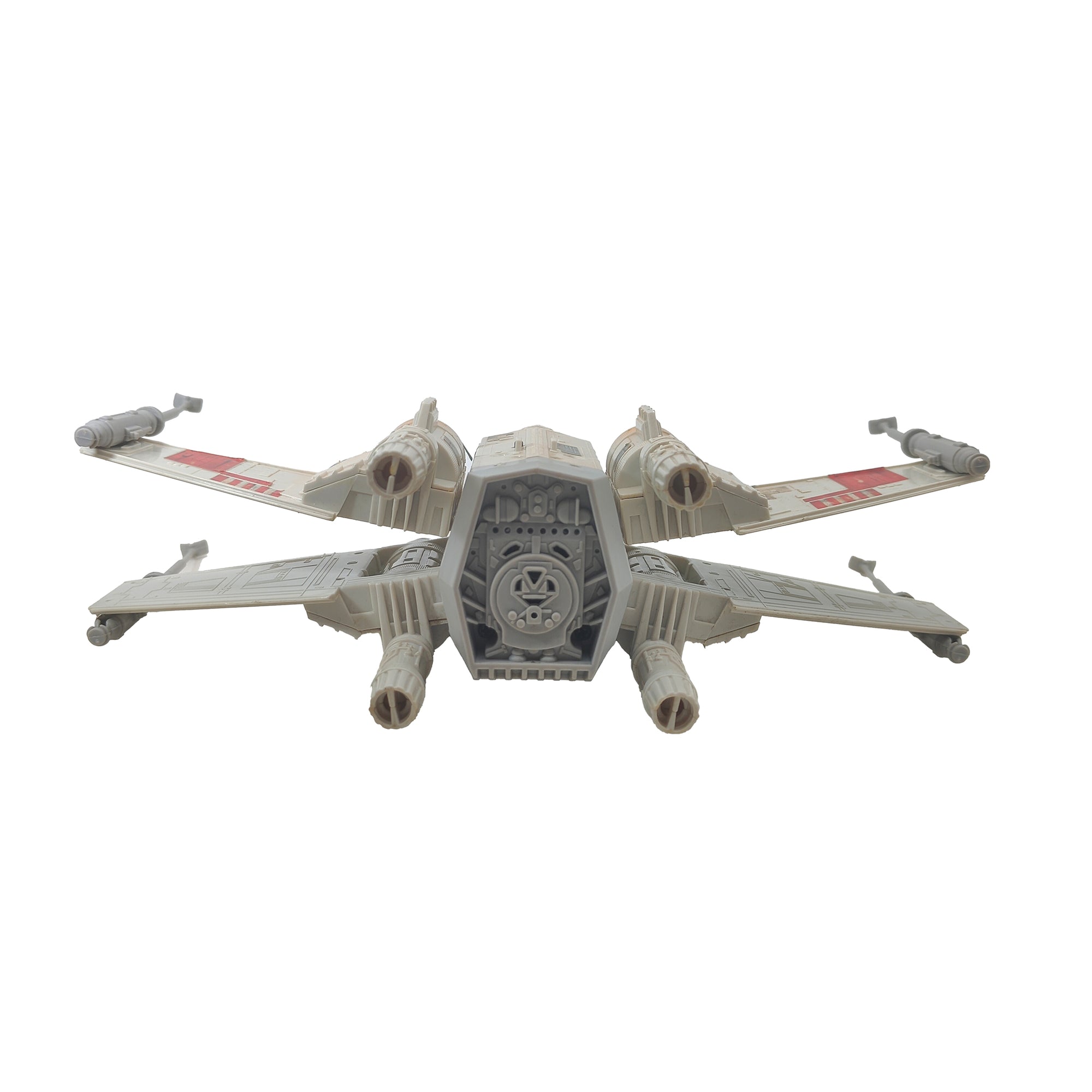 Star Wars Power of the Force Luke Skywalker X-Wing Pilot And Electronic X-Wing Fighter 3.75 Inch Action Figure 1995 Red Euro Tri Logo