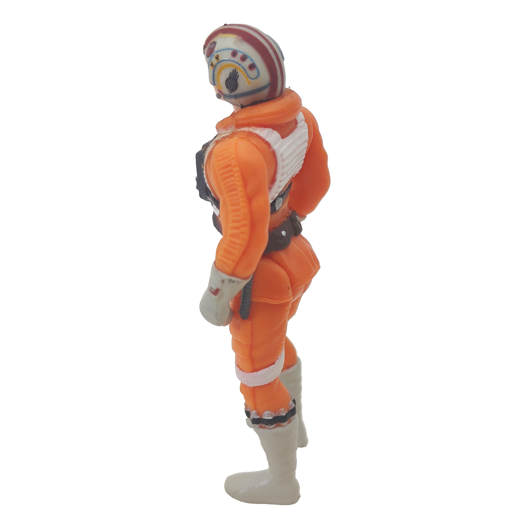 Star Wars Power of the Force Luke Skywalker X-Wing Pilot And Electronic X-Wing Fighter 3.75 Inch Action Figure 1995 Red Euro Tri Logo