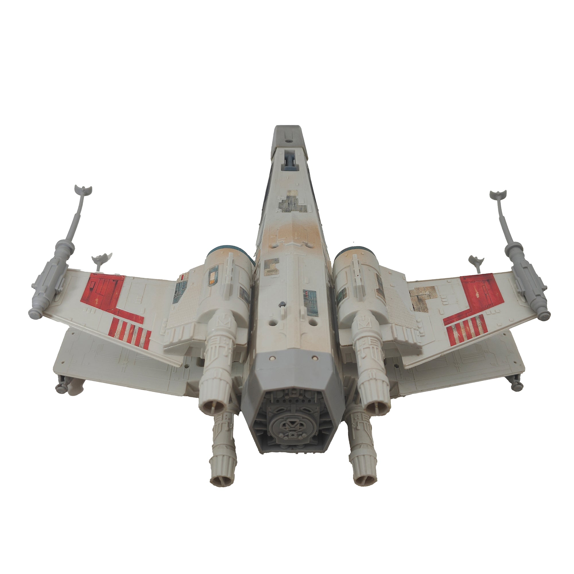 Star Wars Power of the Force Luke Skywalker X-Wing Pilot And Electronic X-Wing Fighter 3.75 Inch Action Figure 1995 Red Euro Tri Logo