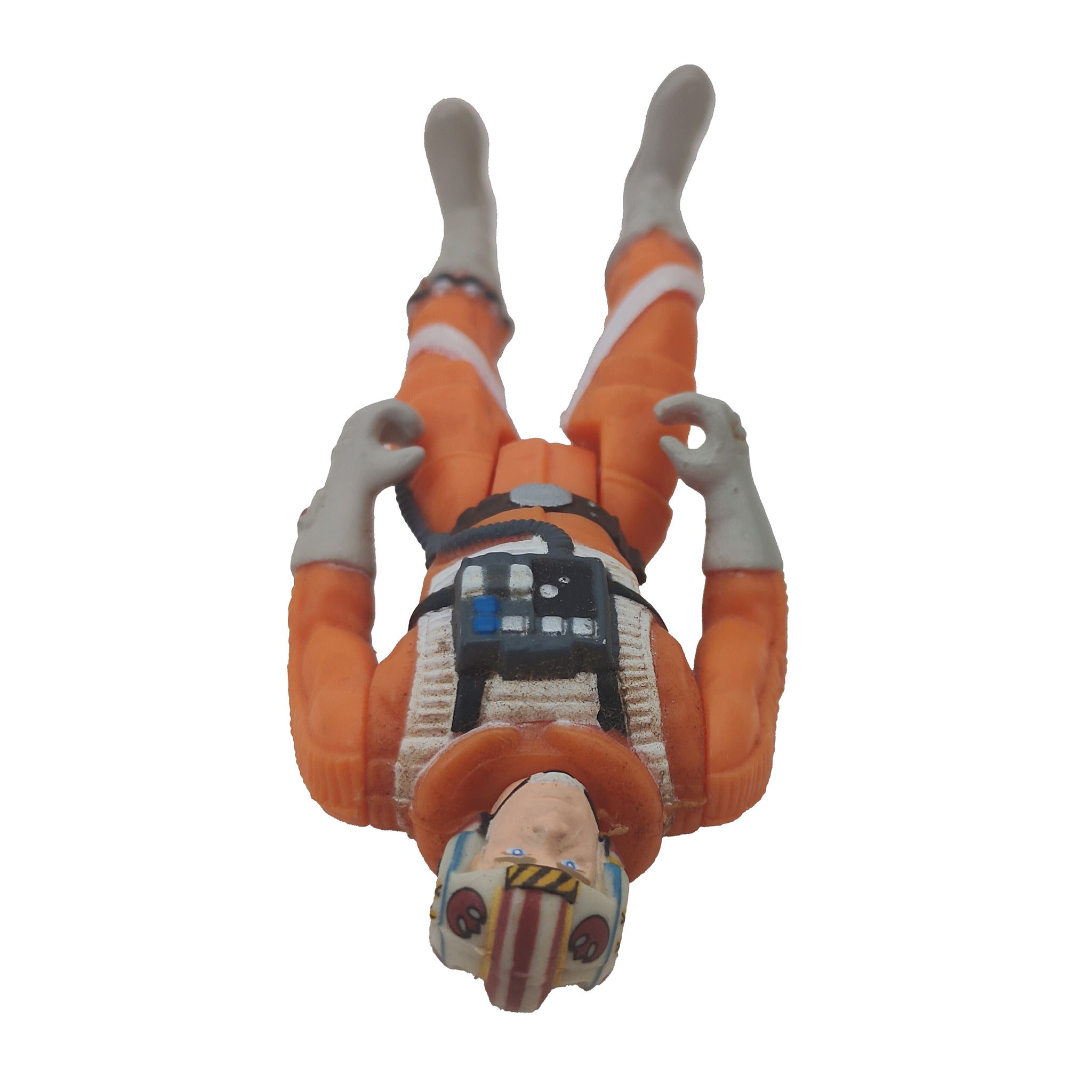 Star Wars Power of the Force Luke Skywalker X-Wing Pilot And Electronic X-Wing Fighter 3.75 Inch Action Figure 1995 Red Euro Tri Logo – Star Wars, Hasbro, 9.5 cm, 1995, pre-owned collector piece, Uncanny Collectibles Dublin Ireland