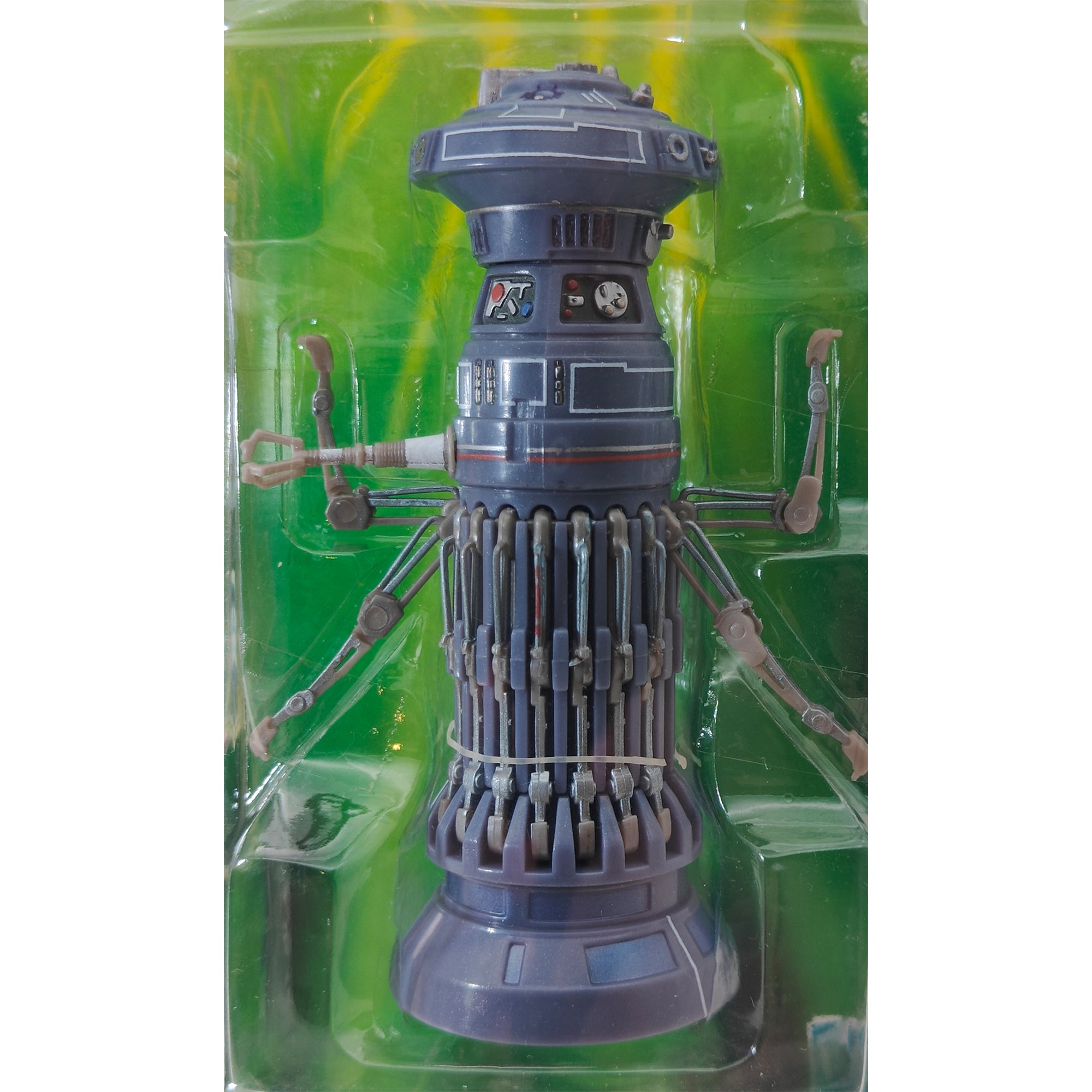 Star Wars Power of The Jedi FX-7 3.75 Inch Action Figure 2001 Green Card