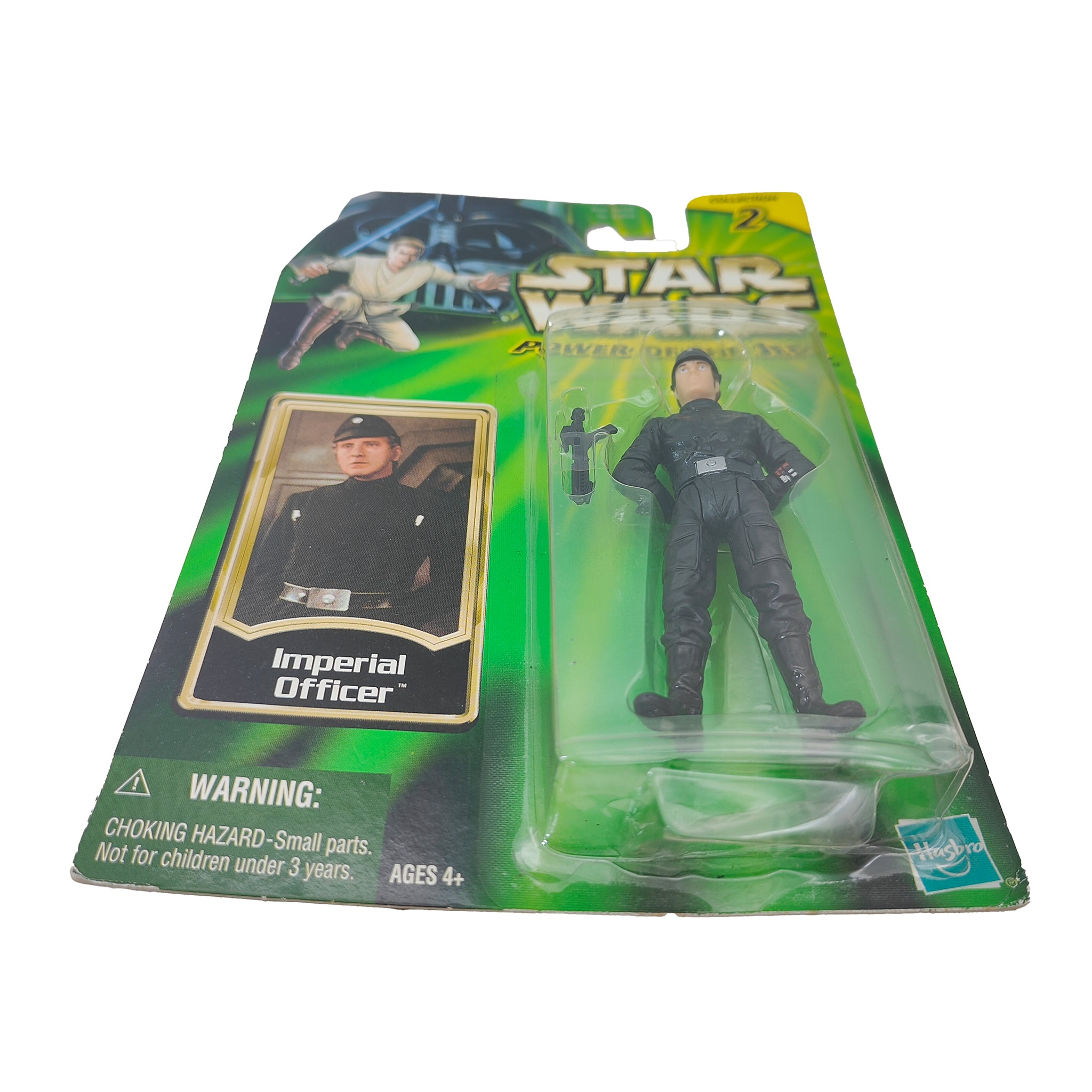 Star Wars Power of The Jedi Imperial Officer  3.75 Inch Action Figure 1996 – Star Wars, Hasbro, 9.5 cm, 2001, pre-owned collector piece, Uncanny Collectibles Dublin Ireland