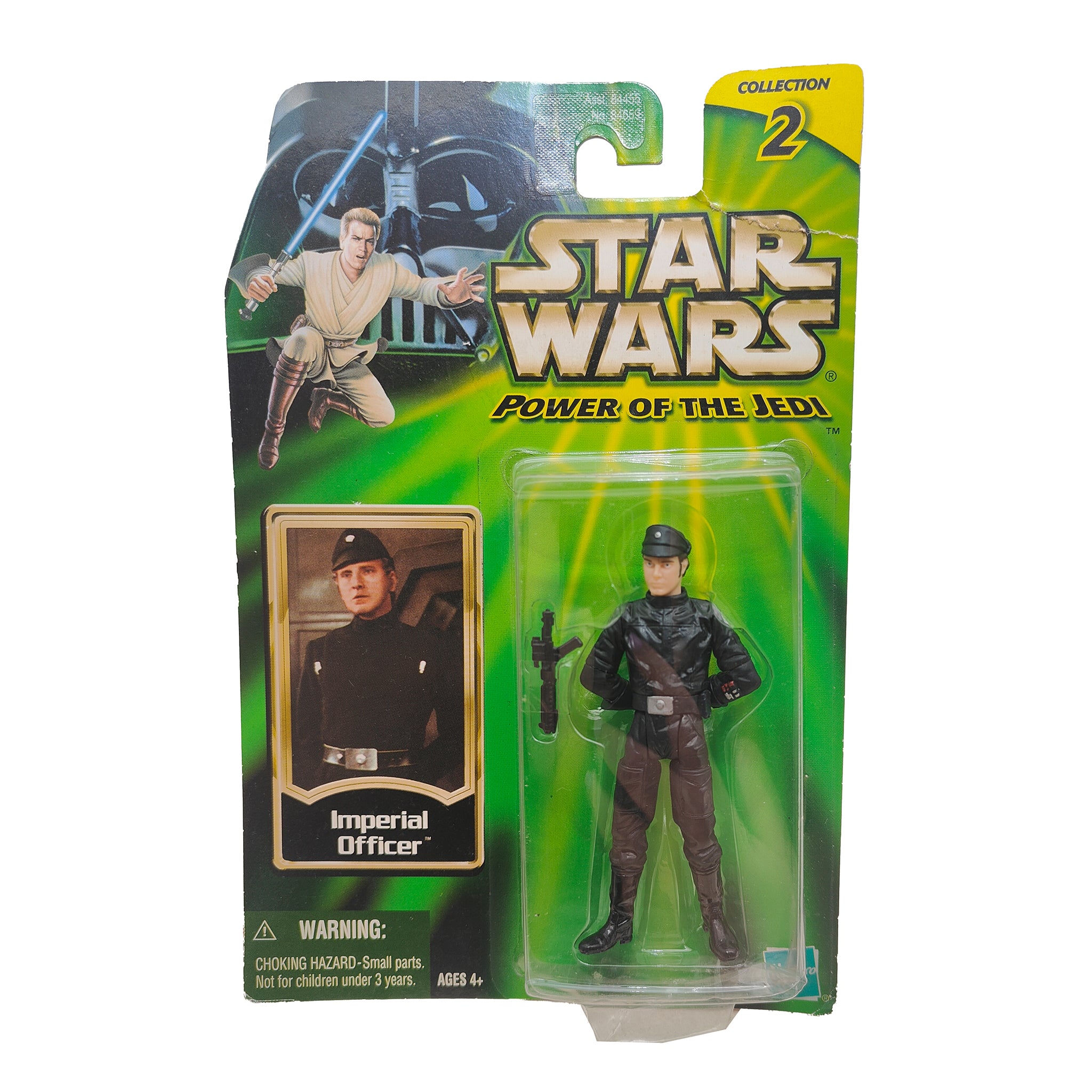 Star Wars Power of The Jedi Imperial Officer  3.75 Inch Action Figure 1996 – Star Wars, Hasbro, 9.5 cm, 2001, pre-owned collector piece, Uncanny Collectibles Dublin Ireland