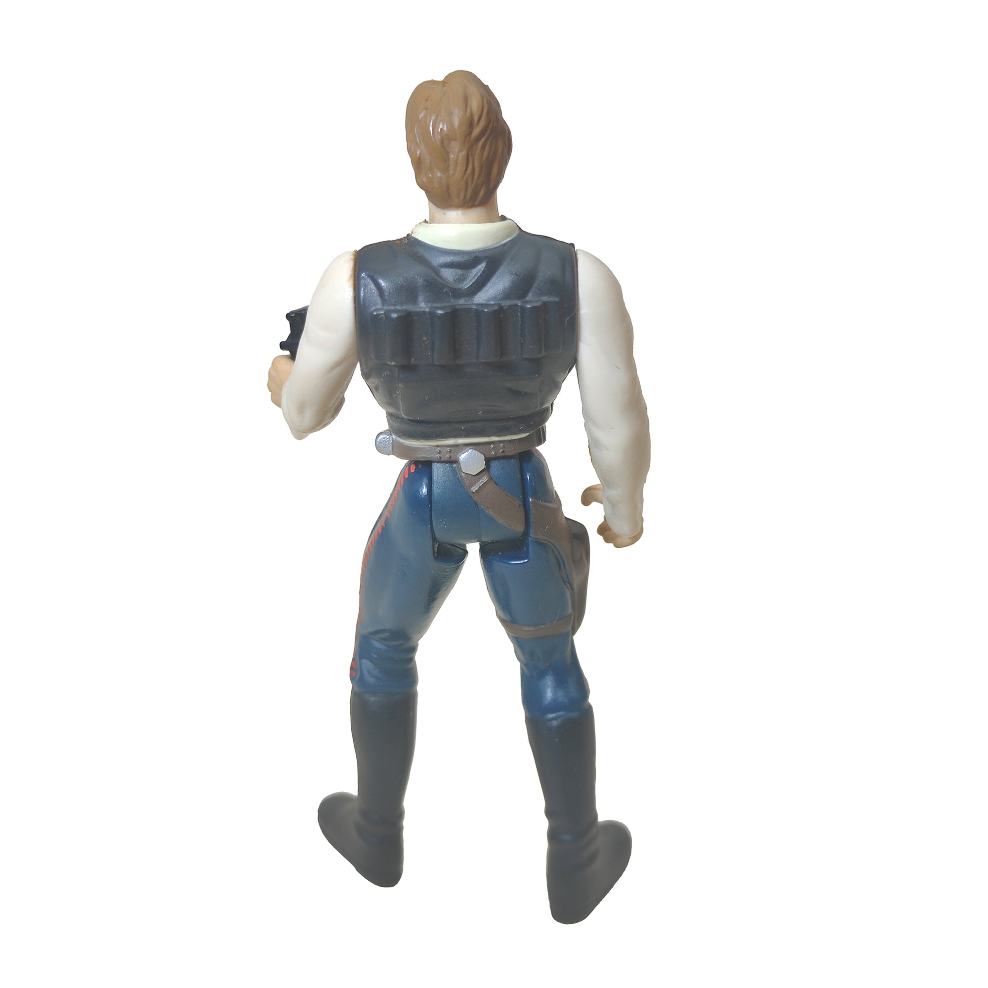 Star Wars Power of The Jedi Jabba The Hutt And Han Solo 3.75 Inch Action Figure 1997