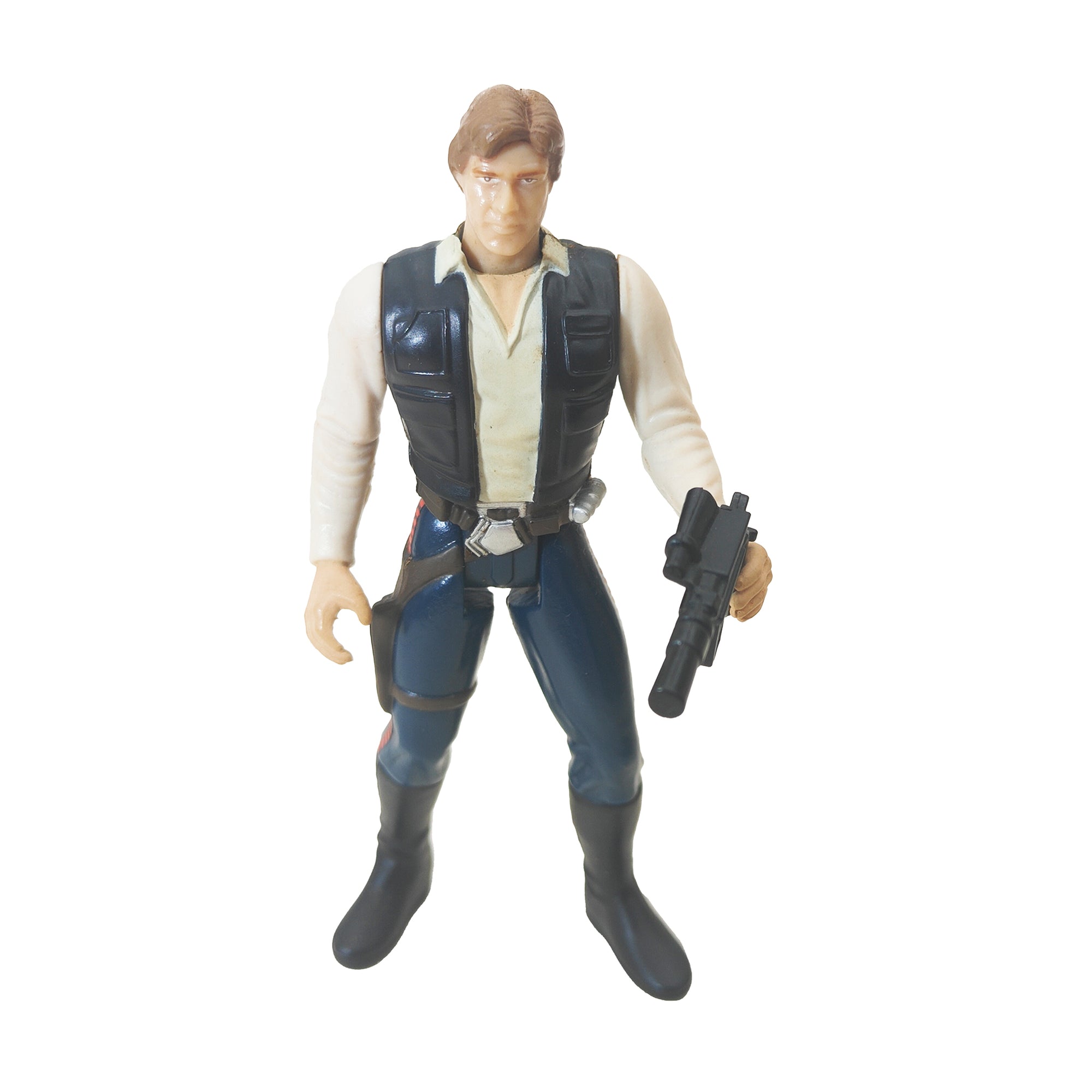 Star Wars Power of The Jedi Jabba The Hutt And Han Solo 3.75 Inch Action Figure 1997