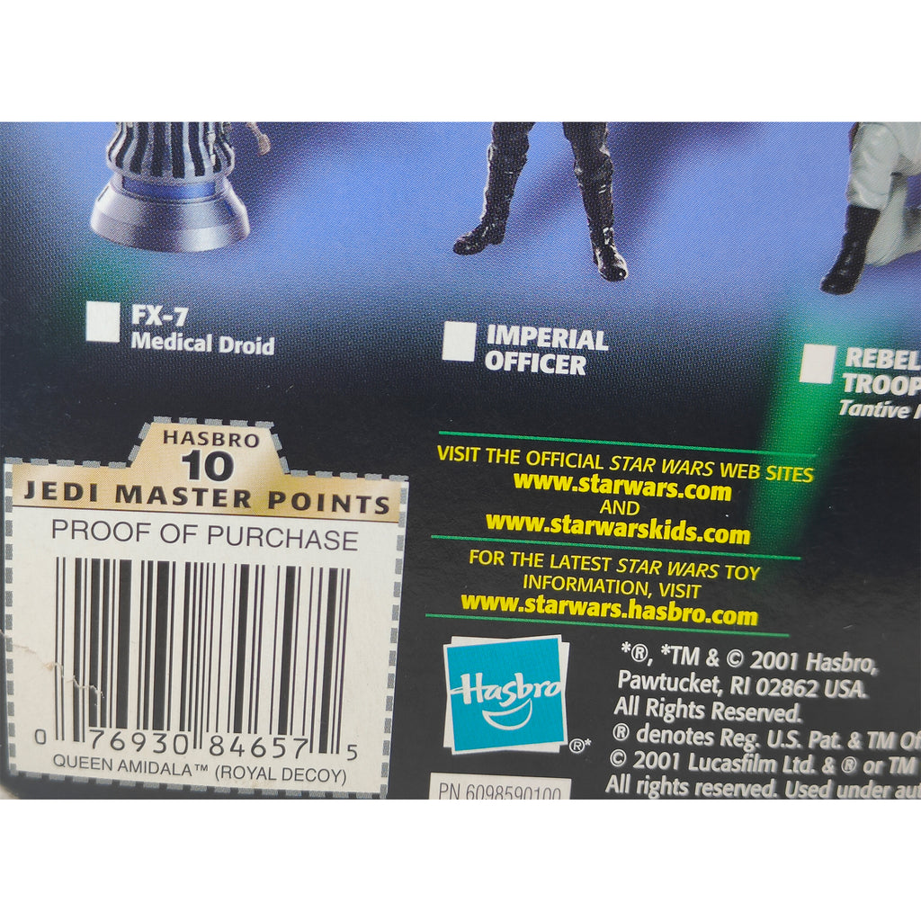 Star Wars Power of The Jedi Queen Amidala Royal Decoy 3.75 Inch Action Figure 2001 – Star Wars, Hasbro, 9.5 cm, 2001, pre-owned collector piece, Uncanny Collectibles Dublin Ireland