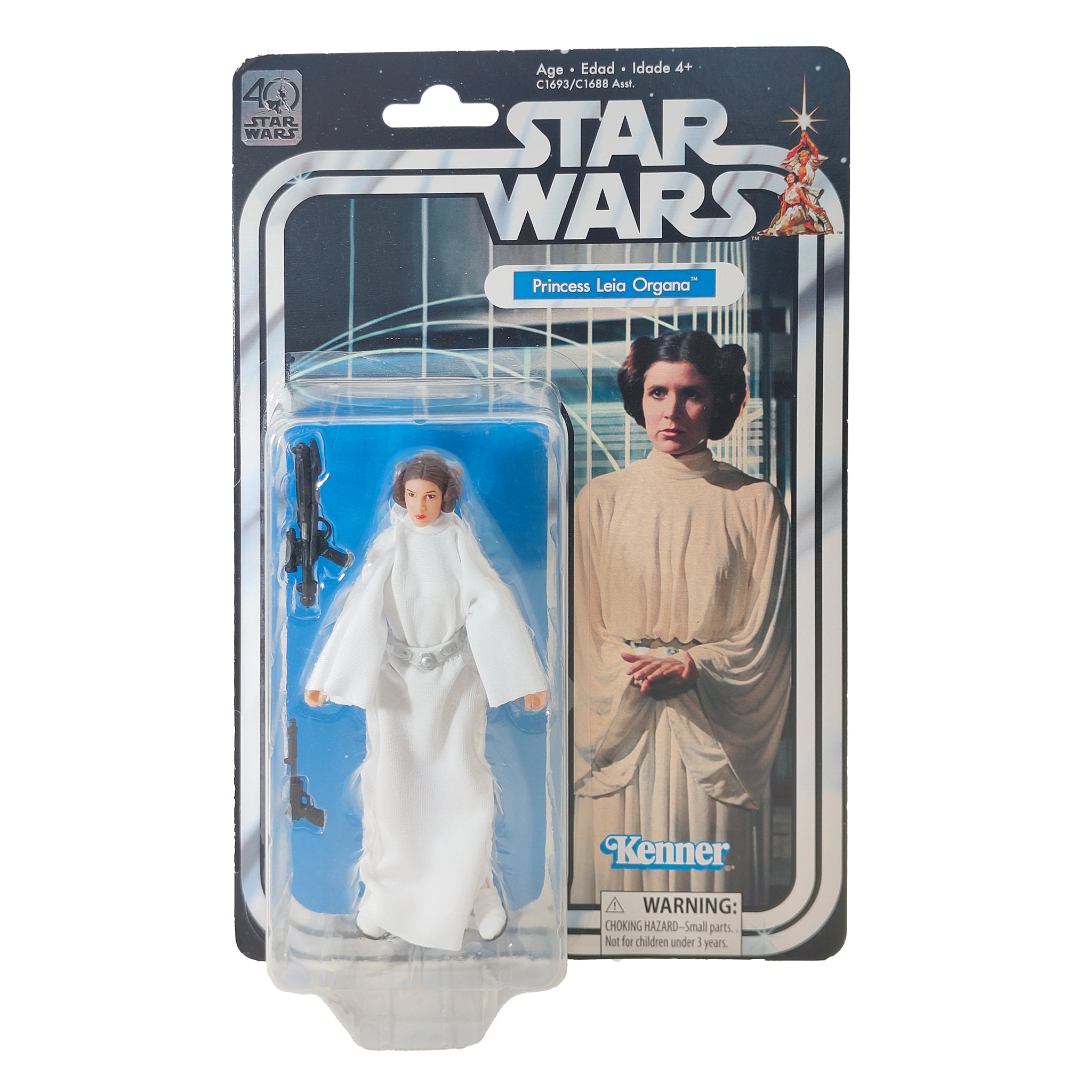 Star Wars Princess Leia Organa A New Hope 40th Anniversary Black Series Figure