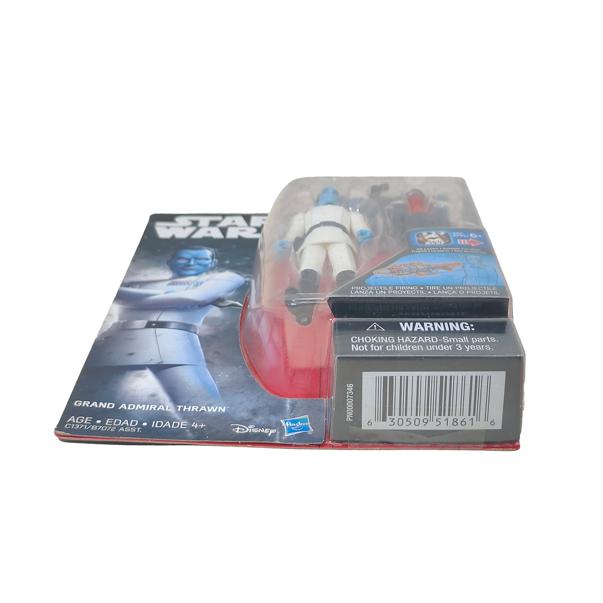 Star Wars Rebels Grand Admiral Thrawn 3.75 Inch Hasbro Action Figure 2015 – Star Wars, Hasbro, 9.5 cm, 2015, pre-owned collector piece, Uncanny Collectibles Dublin Ireland