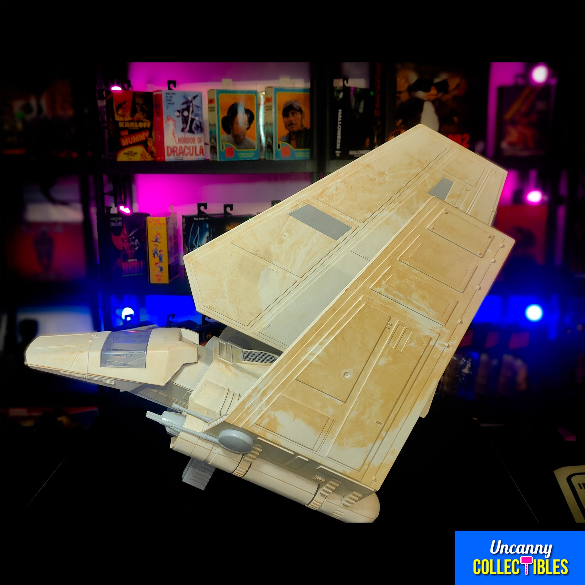 Star Wars Return of the Jedi Kenner Imperial Shuttle Vehicle 1984 Complete – Star Wars, Kenner, 58 cm, 1984, pre-owned collector piece, Uncanny Collectibles Dublin Ireland