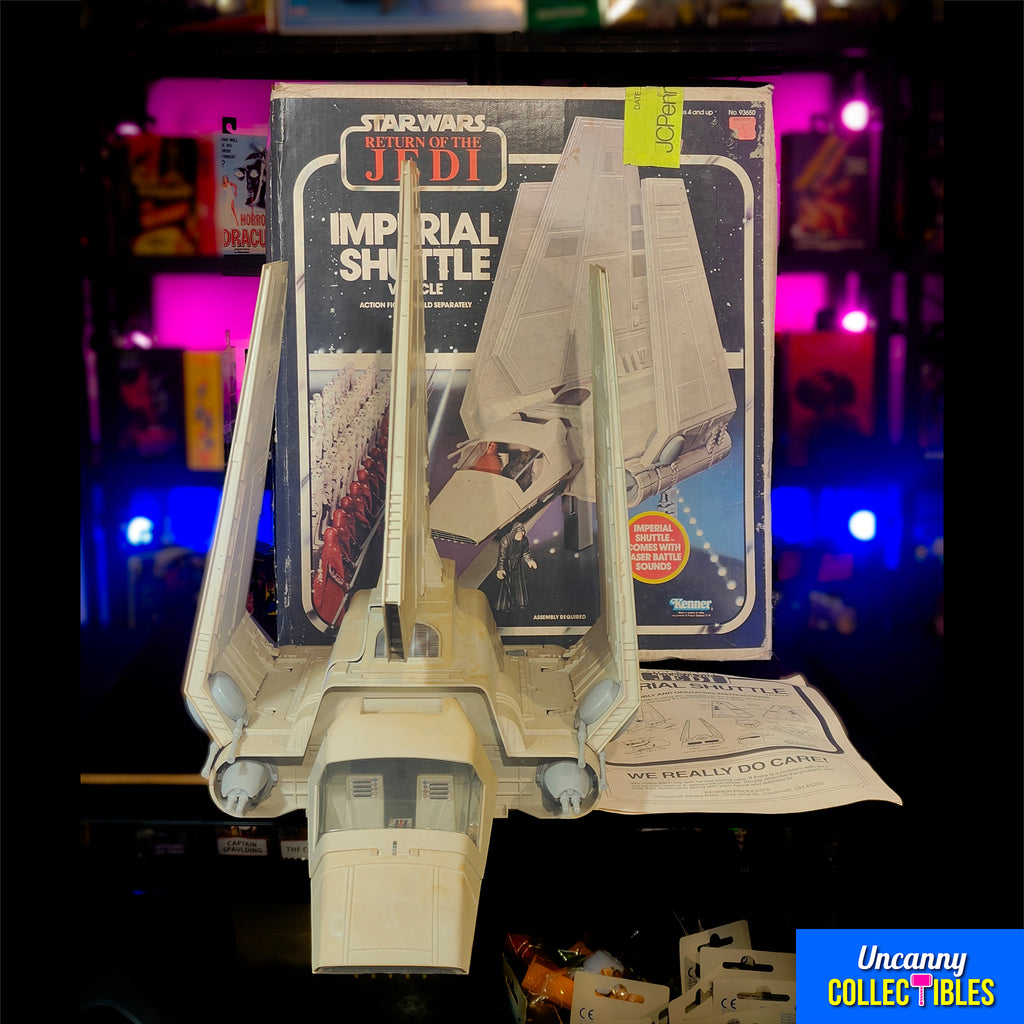 Star Wars Return of the Jedi Kenner Imperial Shuttle Vehicle 1984 Complete – Star Wars, Kenner, 58 cm, 1984, pre-owned collector piece, Uncanny Collectibles Dublin Ireland