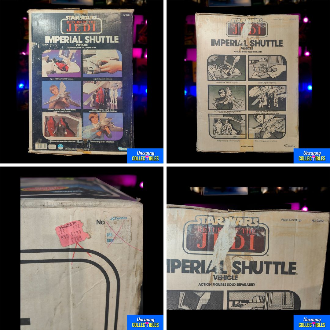 Star Wars Return of the Jedi Kenner Imperial Shuttle Vehicle 1984 Complete – Star Wars, Kenner, 58 cm, 1984, pre-owned collector piece, Uncanny Collectibles Dublin Ireland