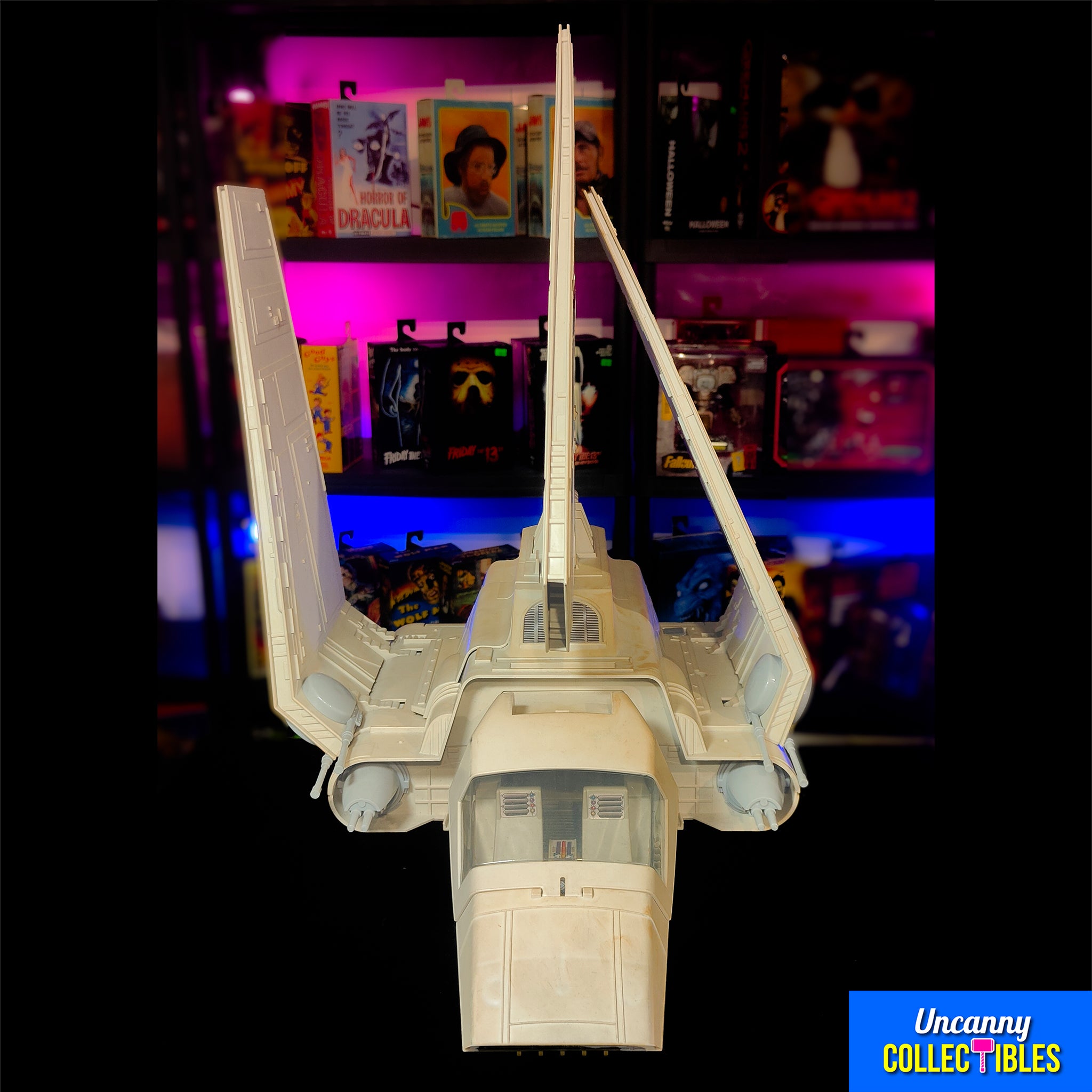 Star Wars Return of the Jedi Kenner Imperial Shuttle Vehicle 1984 Complete – Star Wars, Kenner, 58 cm, 1984, pre-owned collector piece, Uncanny Collectibles Dublin Ireland