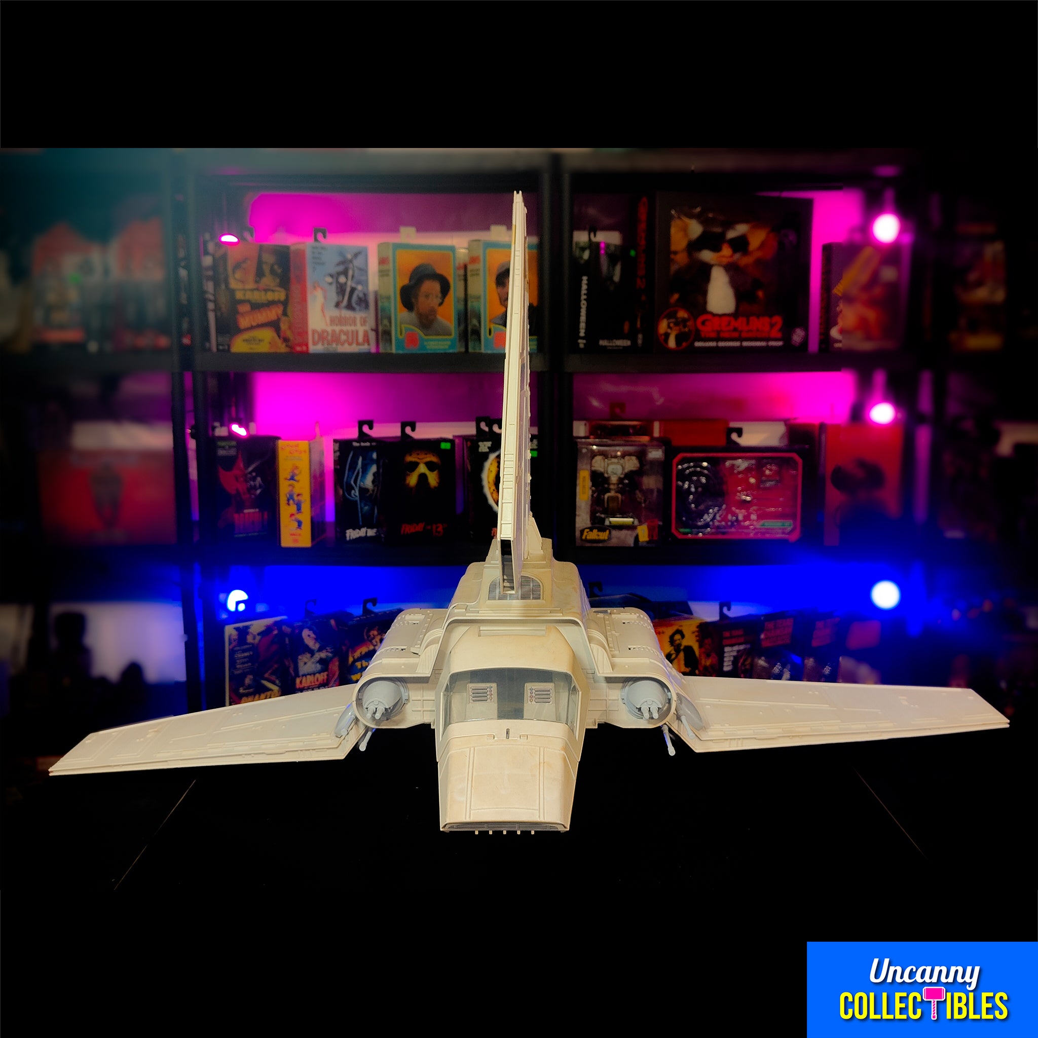 Star Wars Return of the Jedi Kenner Imperial Shuttle Vehicle 1984 Complete – Star Wars, Kenner, 58 cm, 1984, pre-owned collector piece, Uncanny Collectibles Dublin Ireland