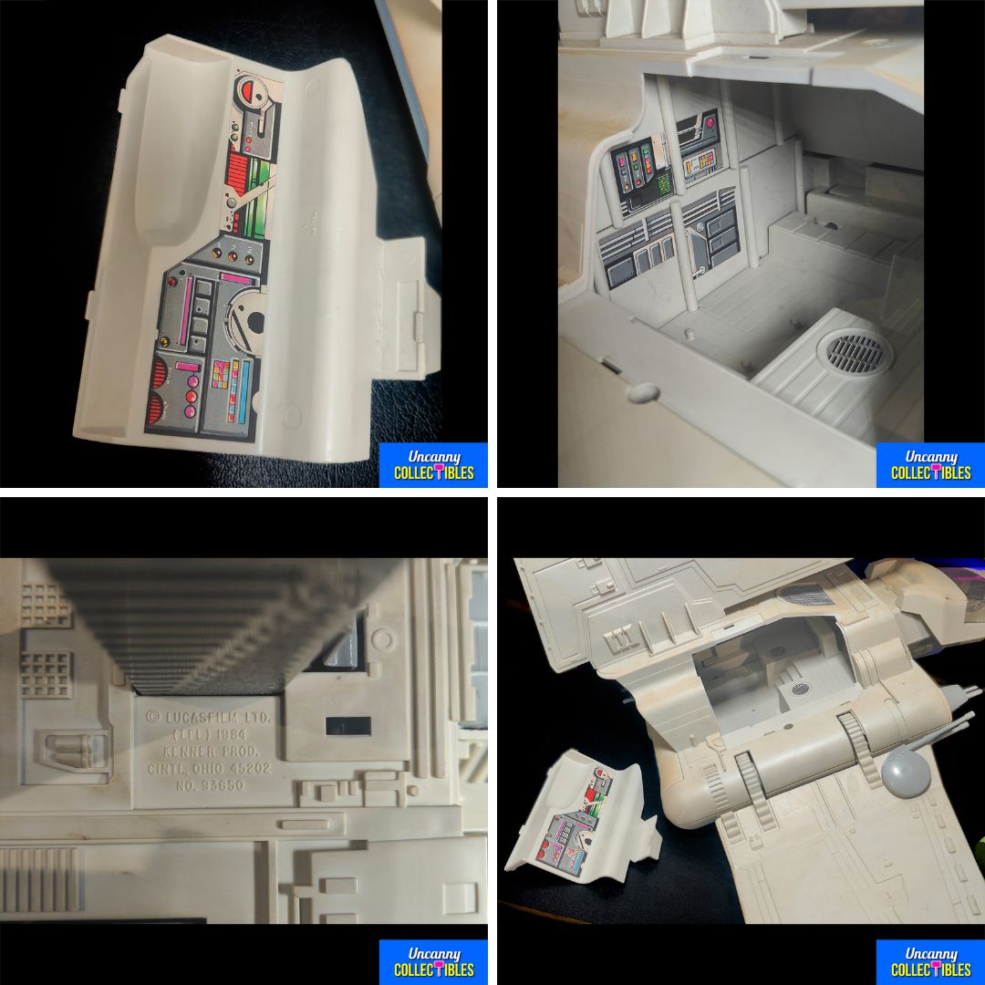 Star Wars Return of the Jedi Kenner Imperial Shuttle Vehicle 1984 Complete – Star Wars, Kenner, 58 cm, 1984, pre-owned collector piece, Uncanny Collectibles Dublin Ireland