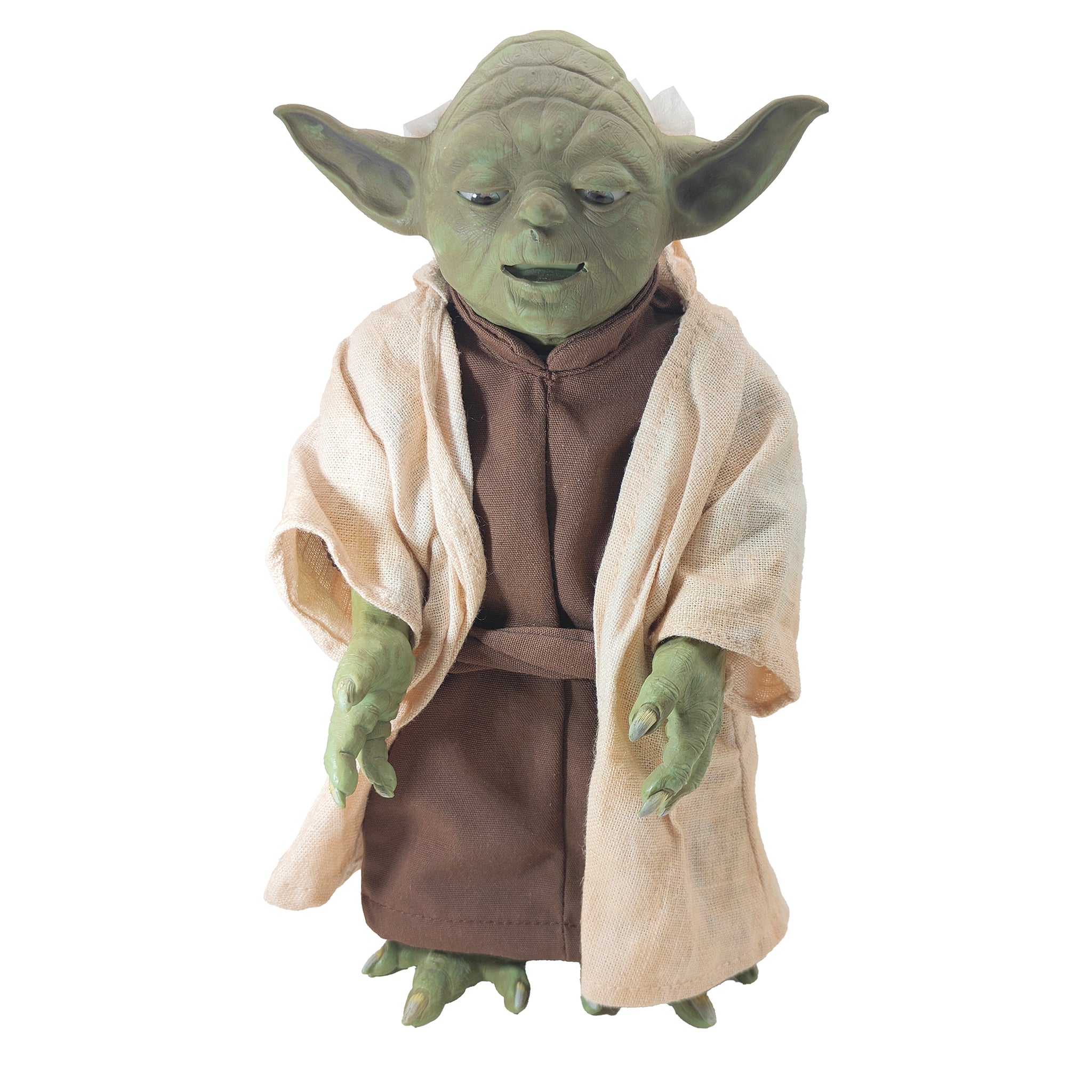 Star Wars Revenge of the Sith Call Upon Yoda Interactive Storytelling Jedi Master Figure - For Display Only – Star Wars, Hasbro, 25 cm, 2005, pre-owned collector piece, Uncanny Collectibles Dublin Ireland