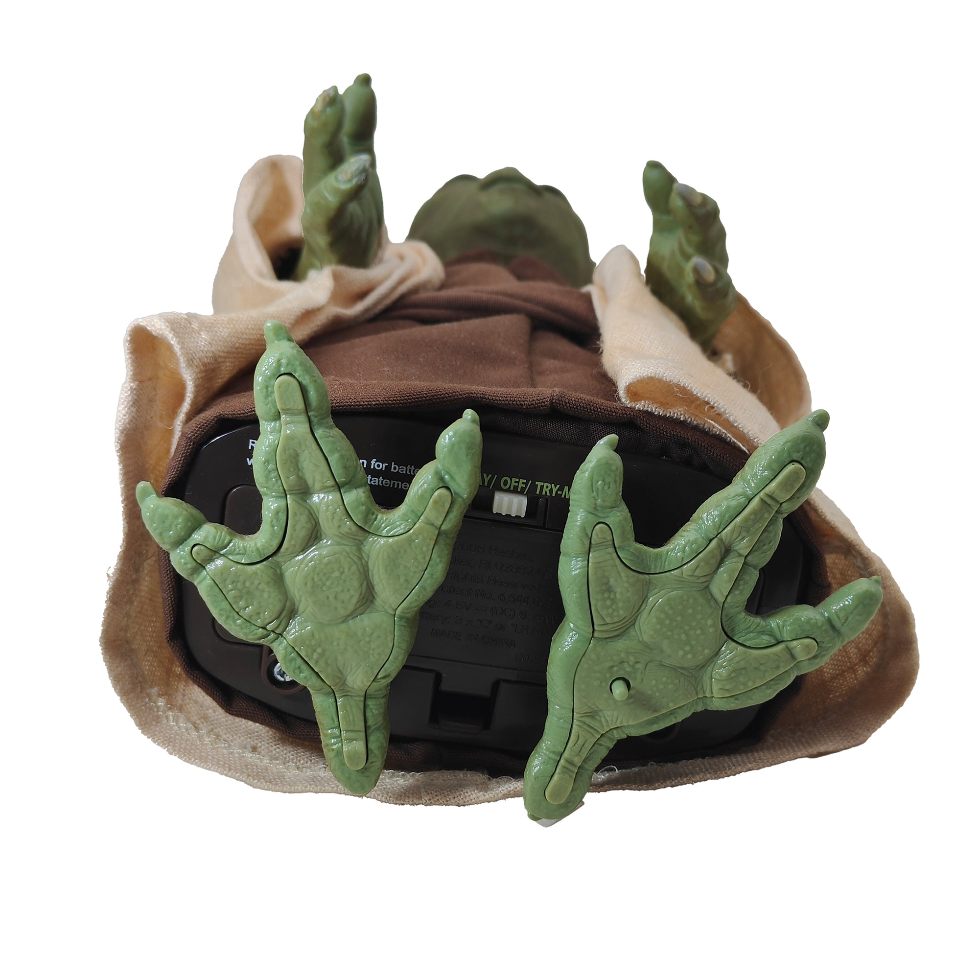 Star Wars Revenge of the Sith Call Upon Yoda Interactive Storytelling Jedi Master Figure - For Display Only