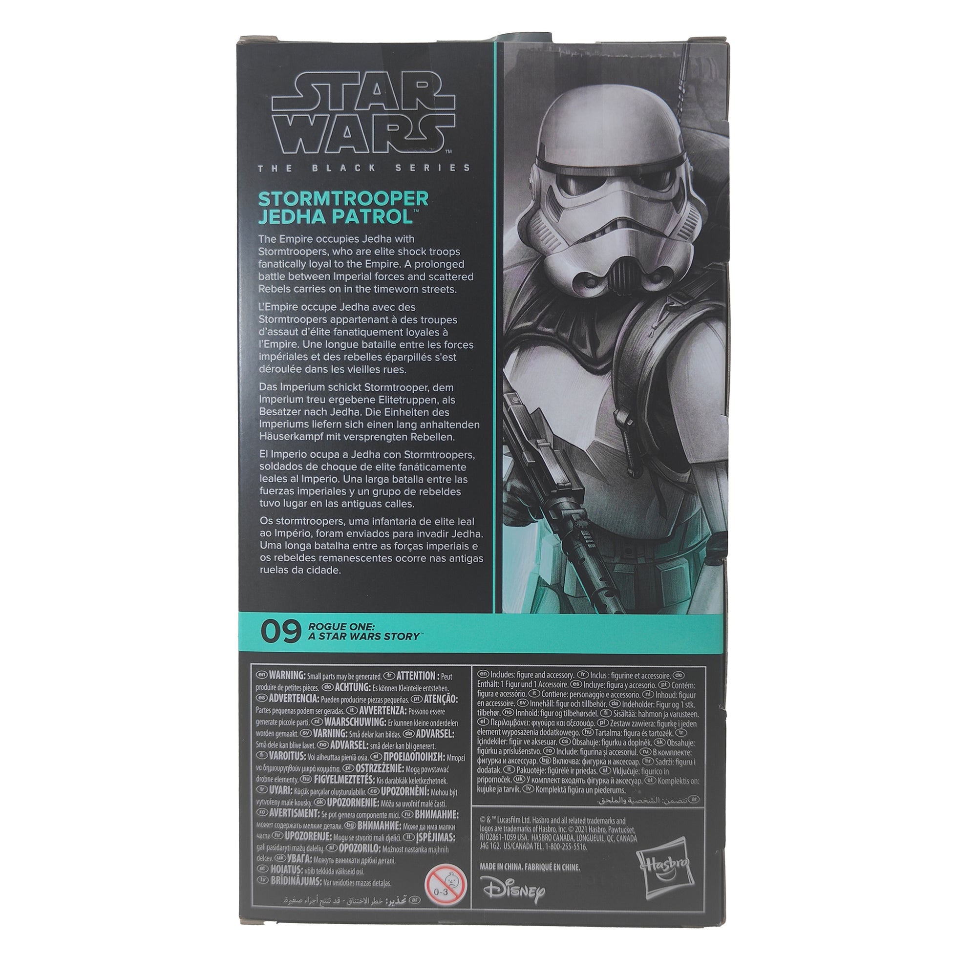 Star Wars Rogue One Black Series Stormtrooper Jedha Patrol Hasbro Action Figure 2022 15cm