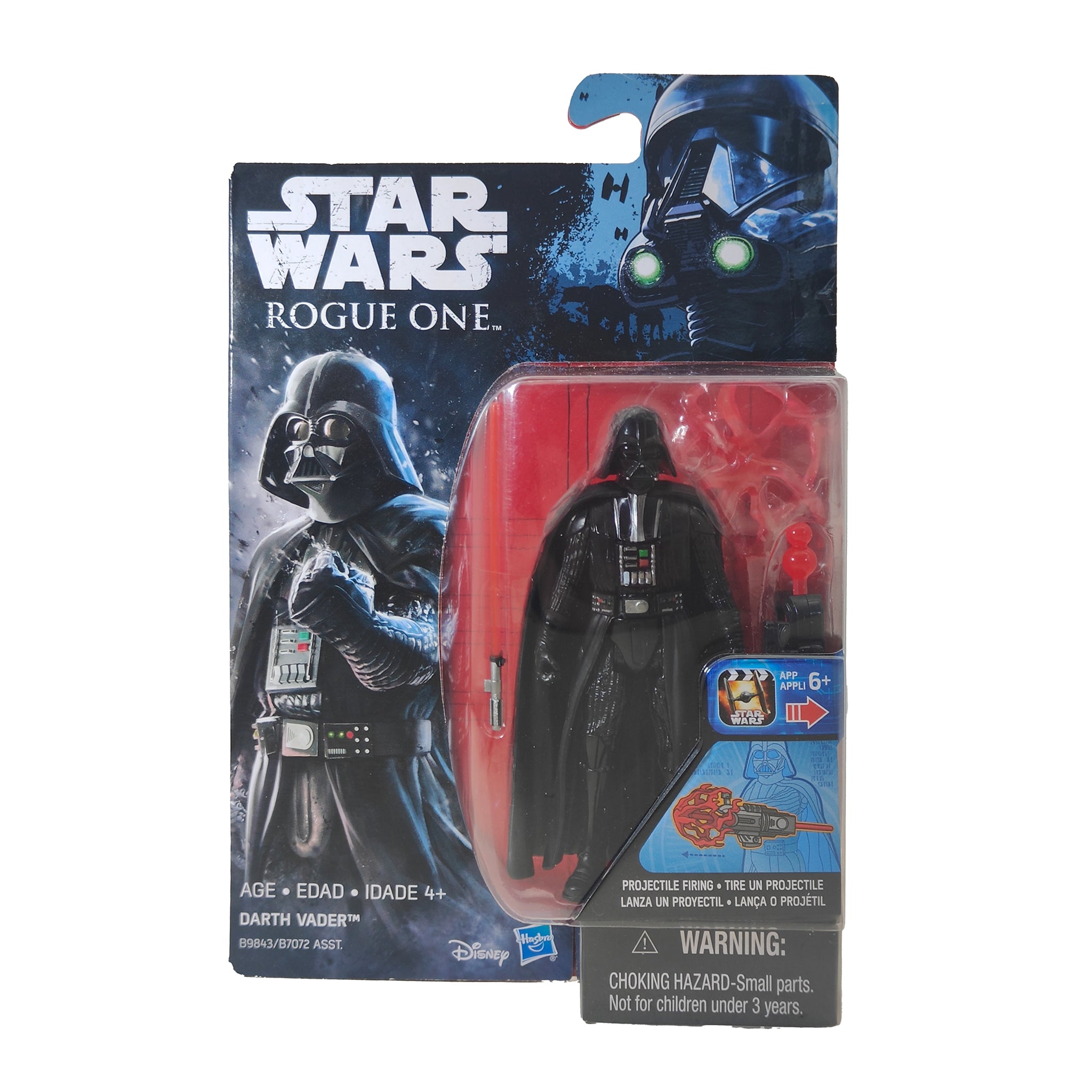 Star Wars Rogue One Darth Vader 3.75 Inch Hasbro Action Figure 2016