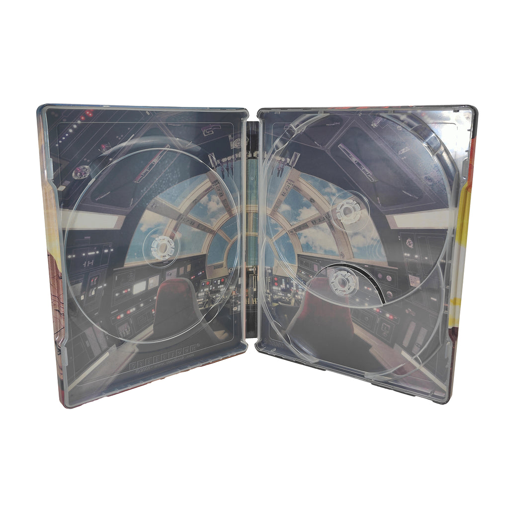 Star Wars Rogue One Solo Last Jedi Blu-ray Steelbook Bundle