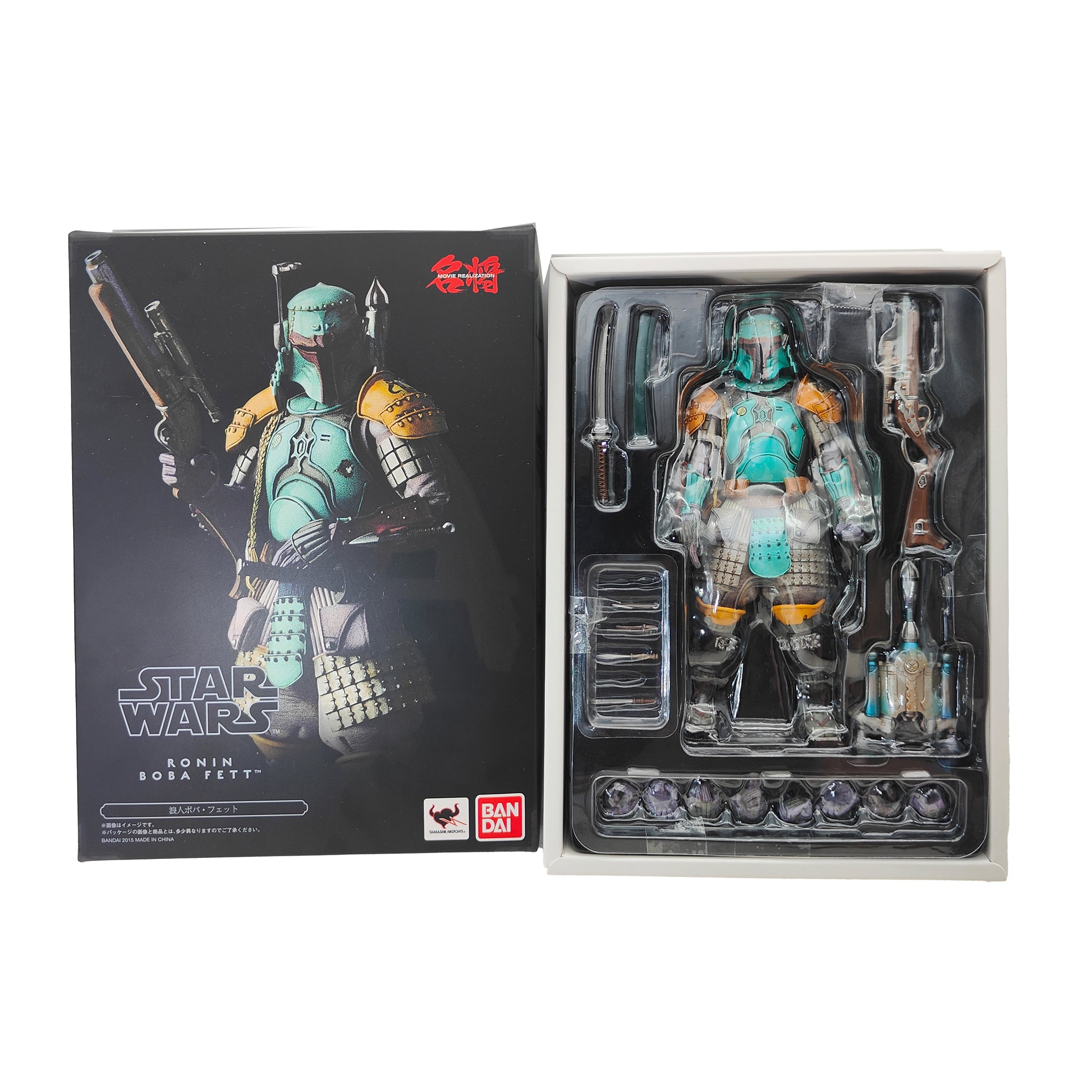 Star Wars Ronin Boba Fett Meisho Movie Realization Bandai Action Figure