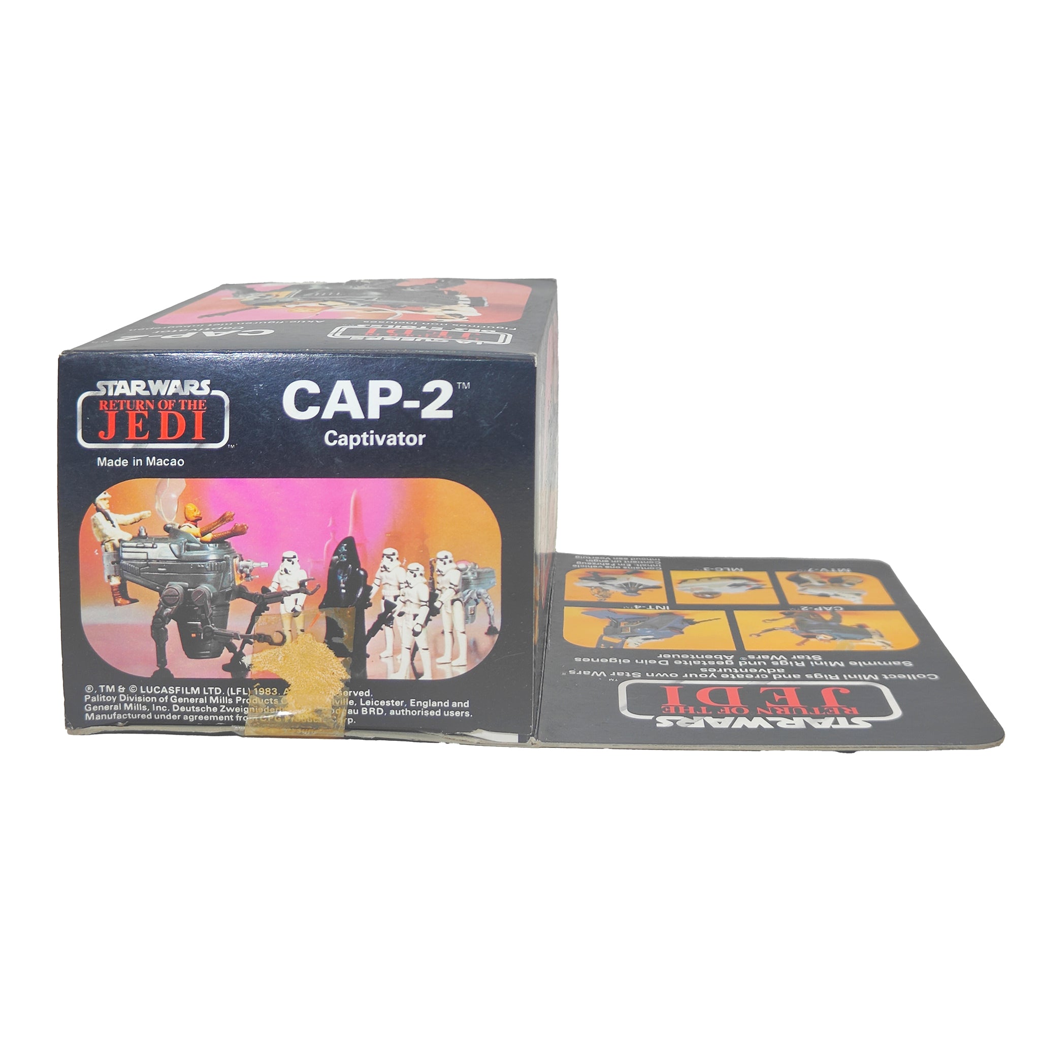 Star Wars ROTJ CAP 2 Captivator Vehicle 3.75 Inch Scale Palitoy 1983 – Star Wars, Palitoy, 9.5 cm, 1983, pre-owned collector piece, Uncanny Collectibles Dublin Ireland