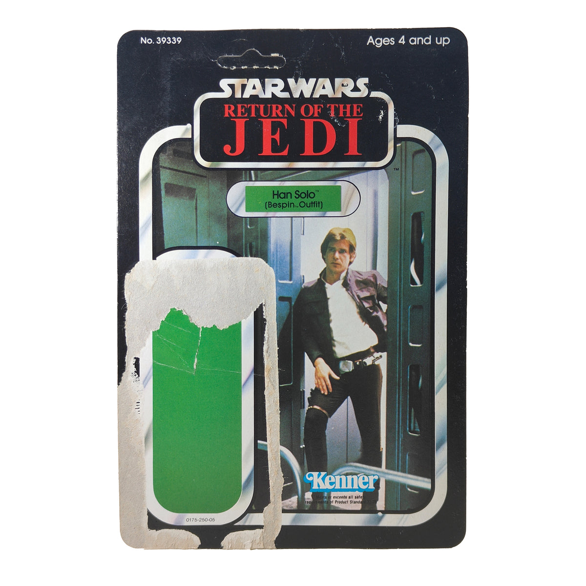 Star Wars ROTJ Han Solo Bespin Outfit 3.75 inch Kenner 1983