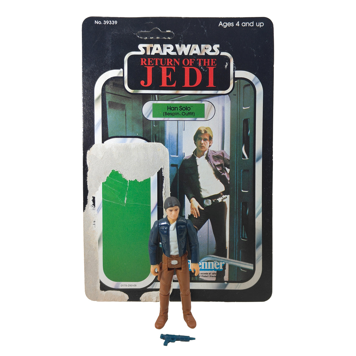 Star Wars ROTJ Han Solo Bespin Outfit 3.75 inch Kenner 1983