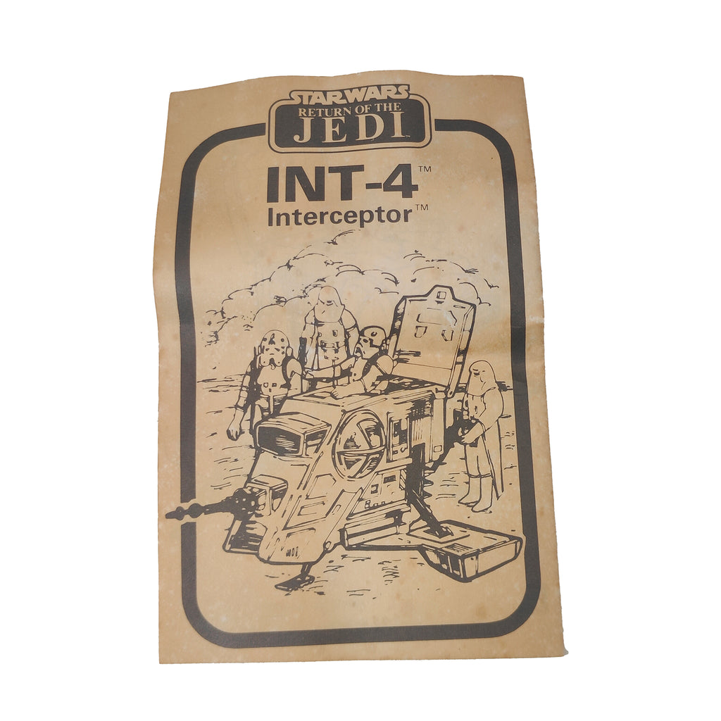 Star Wars ROTJ INT 4 Interceptor Vehicle 3.75 Inch Scale Palitoy 1983 – Star Wars, Palitoy, 9.5 cm, 1983, pre-owned collector piece, Uncanny Collectibles Dublin Ireland